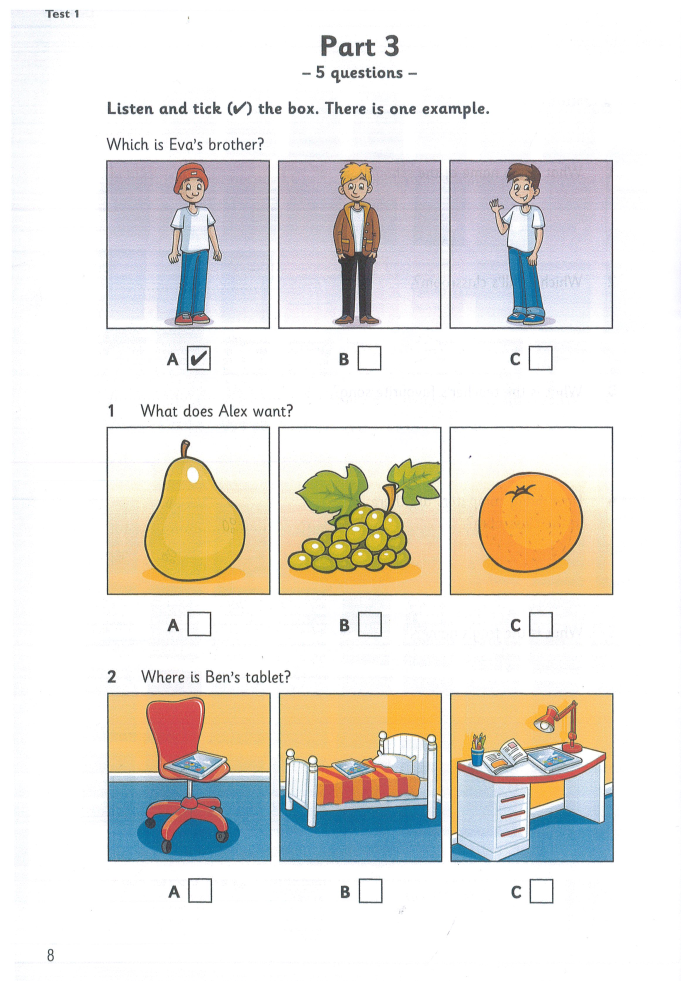 pre a1 starters 3 student's book: authentic examination papers - Ảnh 6