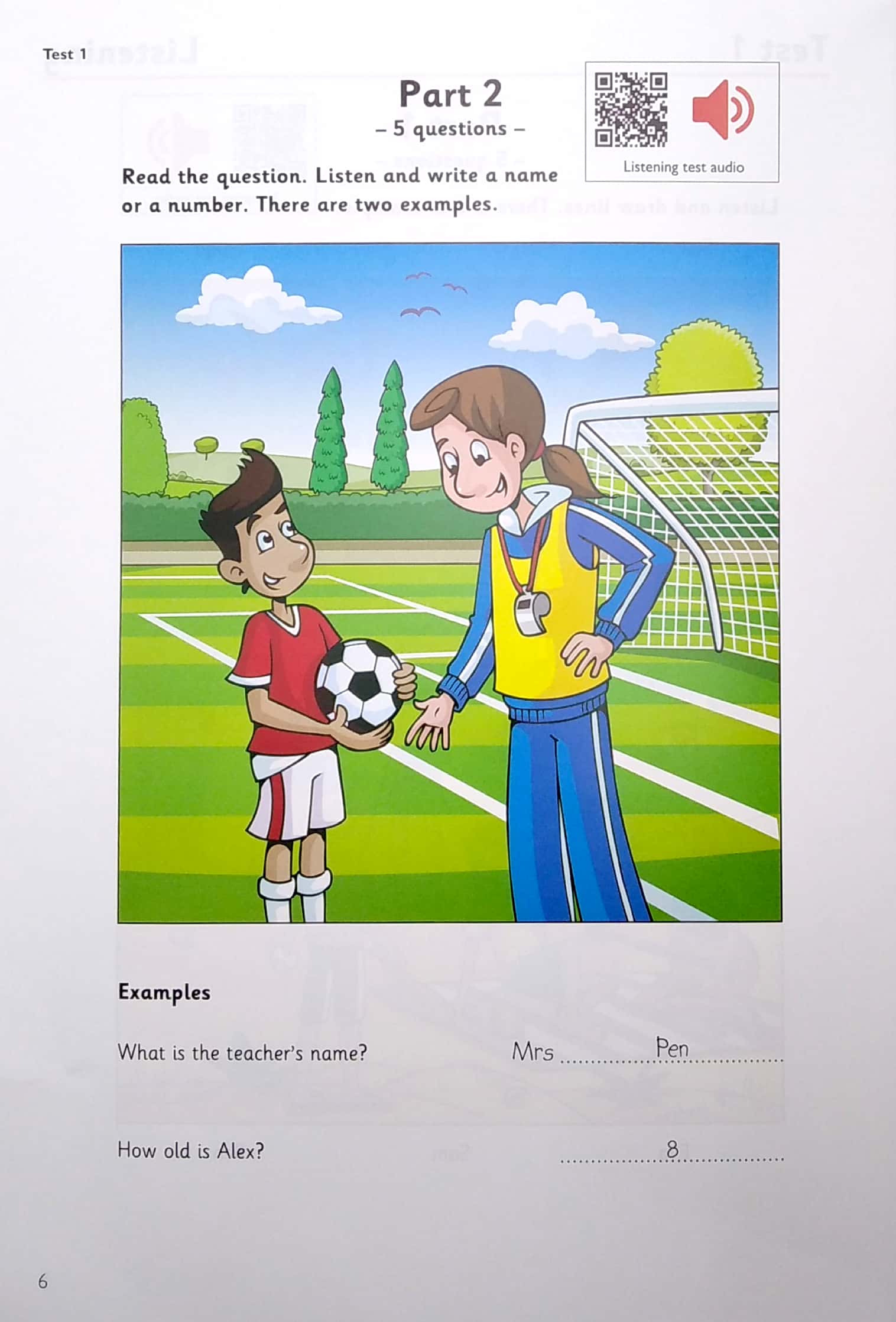 pre a1 starters 4 authentic practice tests: student's book without answers with audio - fahasa reprint edition - Ảnh 5