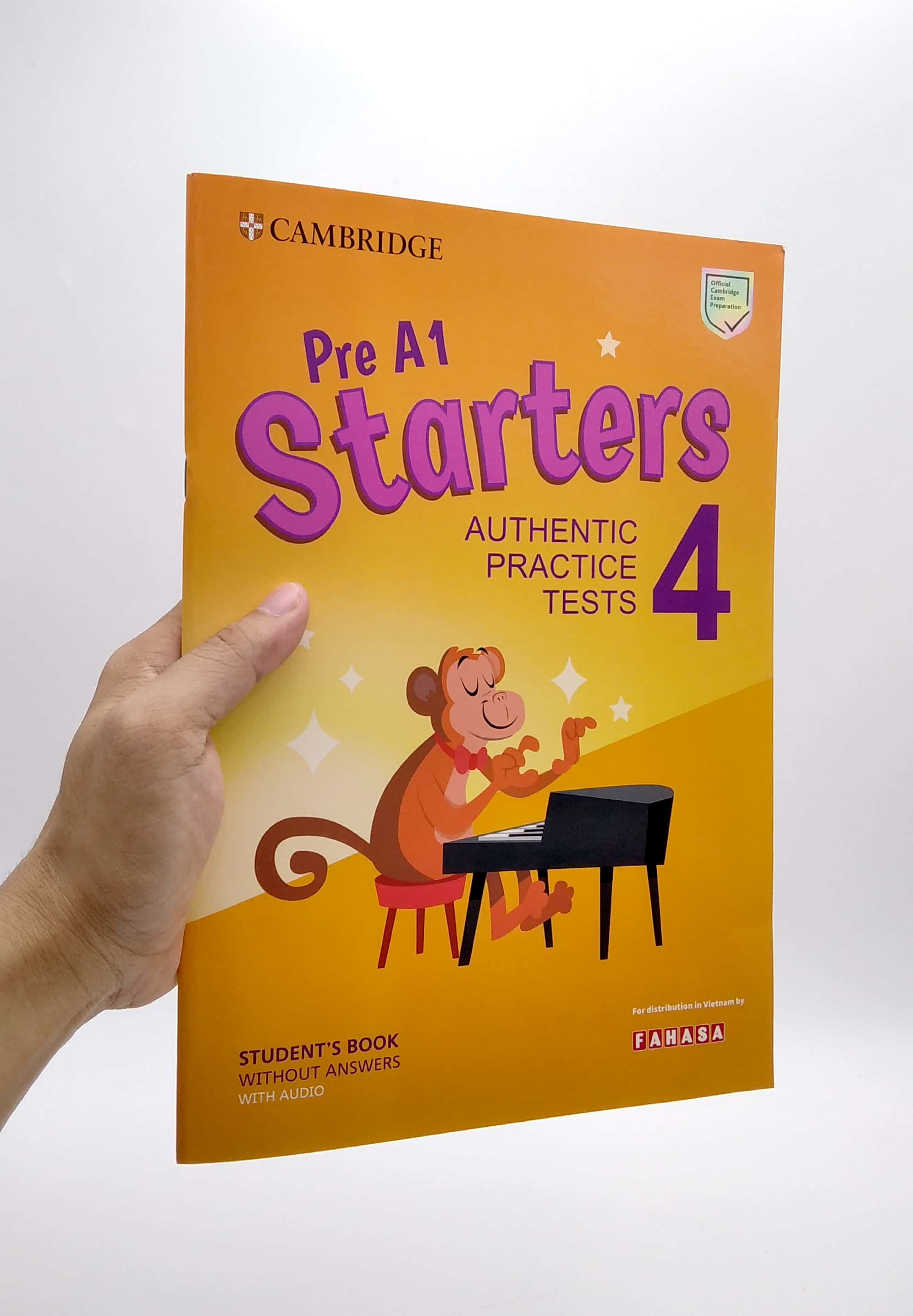 pre a1 starters 4 authentic practice tests: student's book without answers with audio - fahasa reprint edition - Ảnh 7