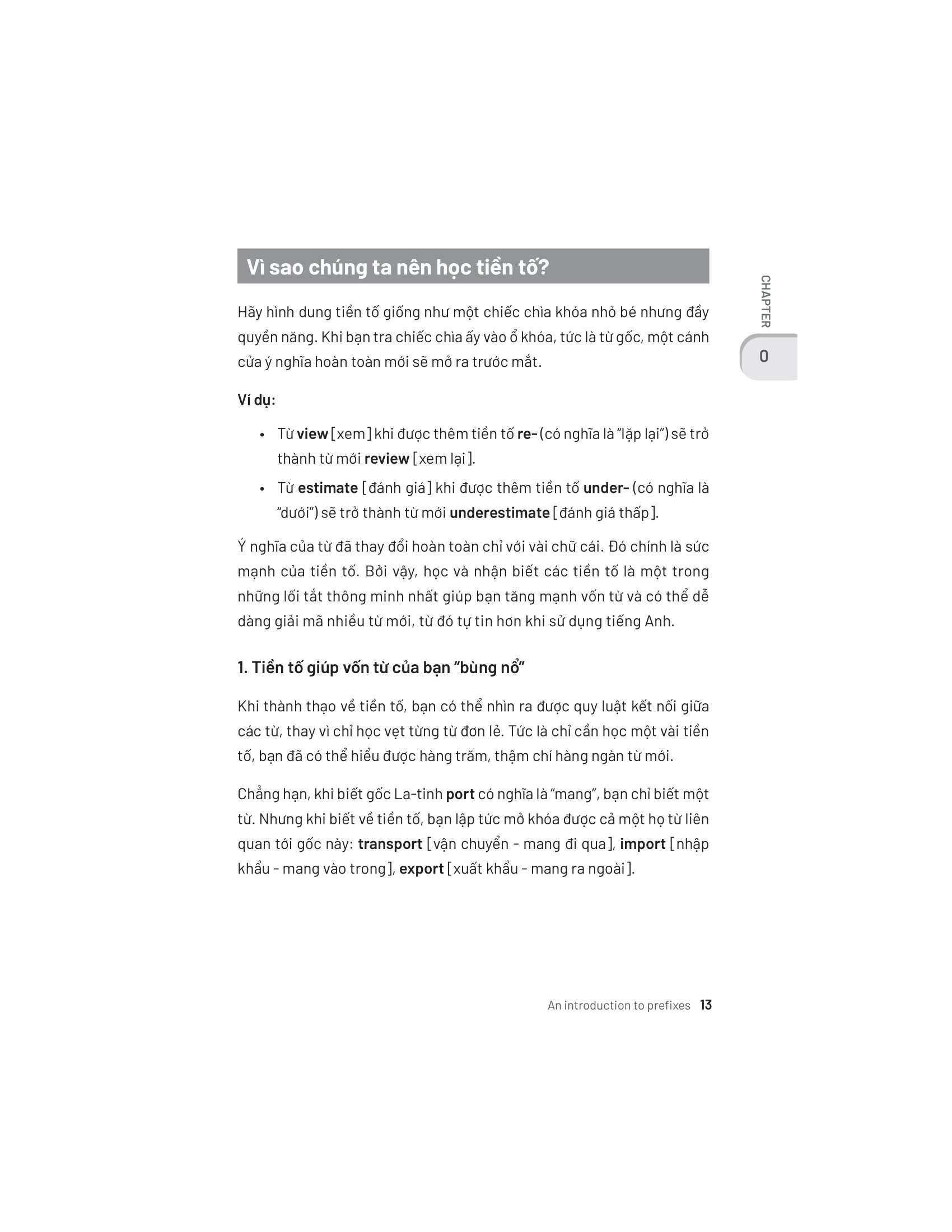 Prefix Workout - Giải Mã Từ Vựng Tiếng Anh Với Tiền Tố - Ảnh 11