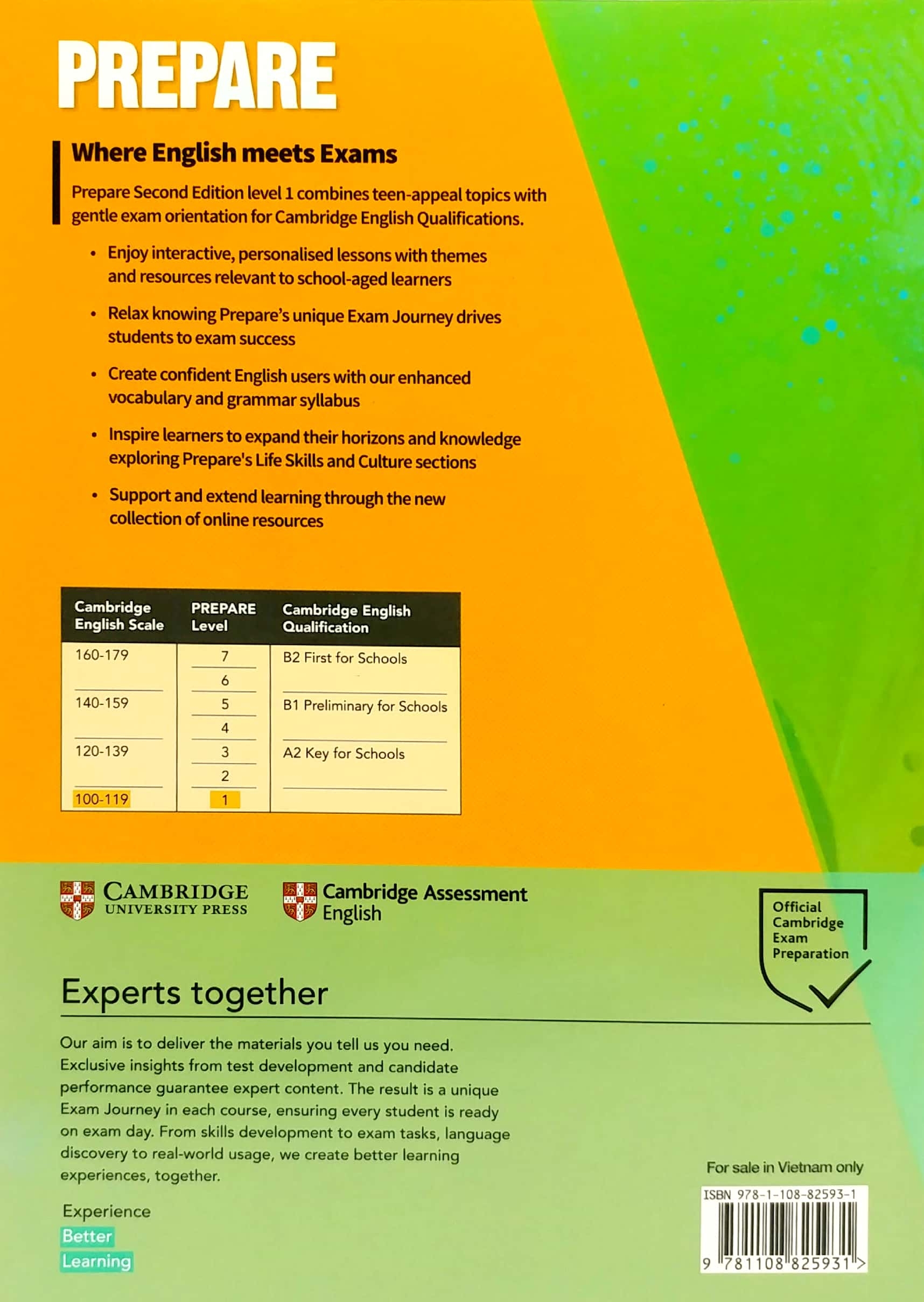 prepare a1 level 1 student's book - Ảnh 2