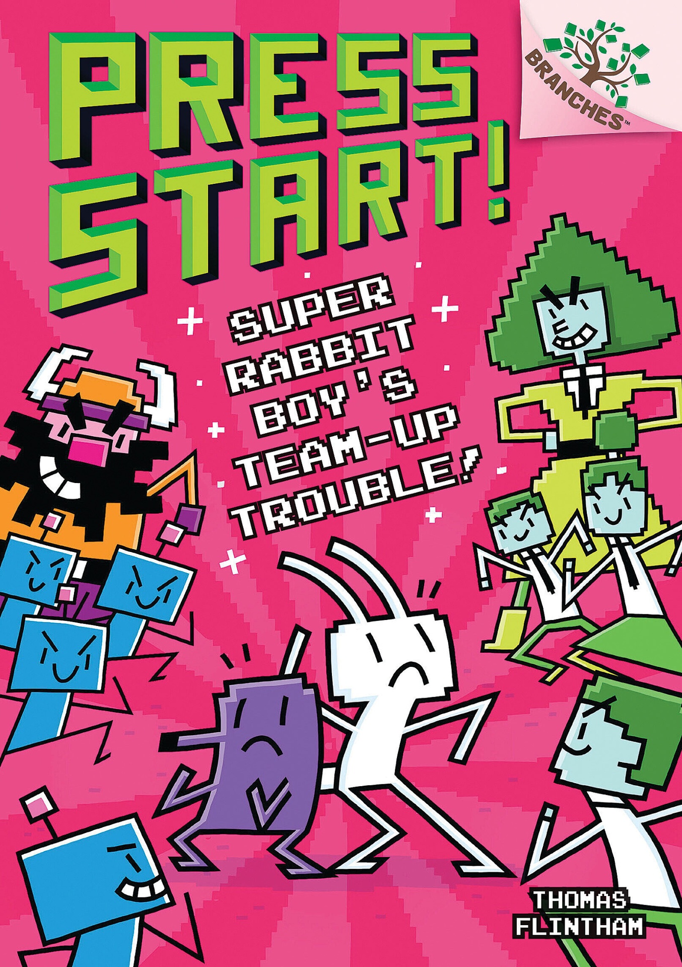 press start! - book 10 - super rabbit boyℹs team-up trouble! - Ảnh 2