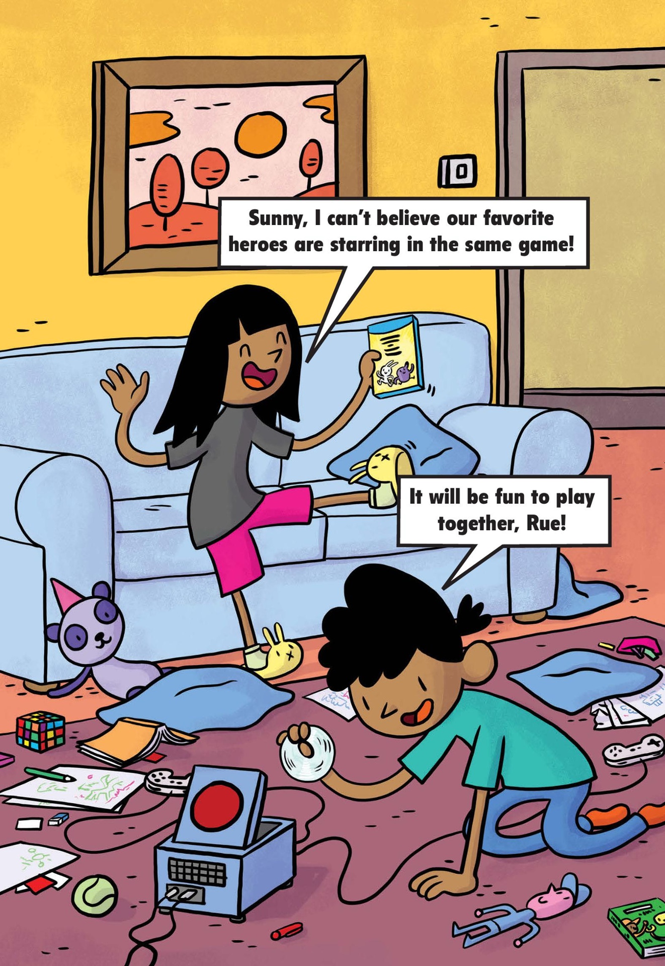 press start! - book 10 - super rabbit boyℹs team-up trouble! - Ảnh 7