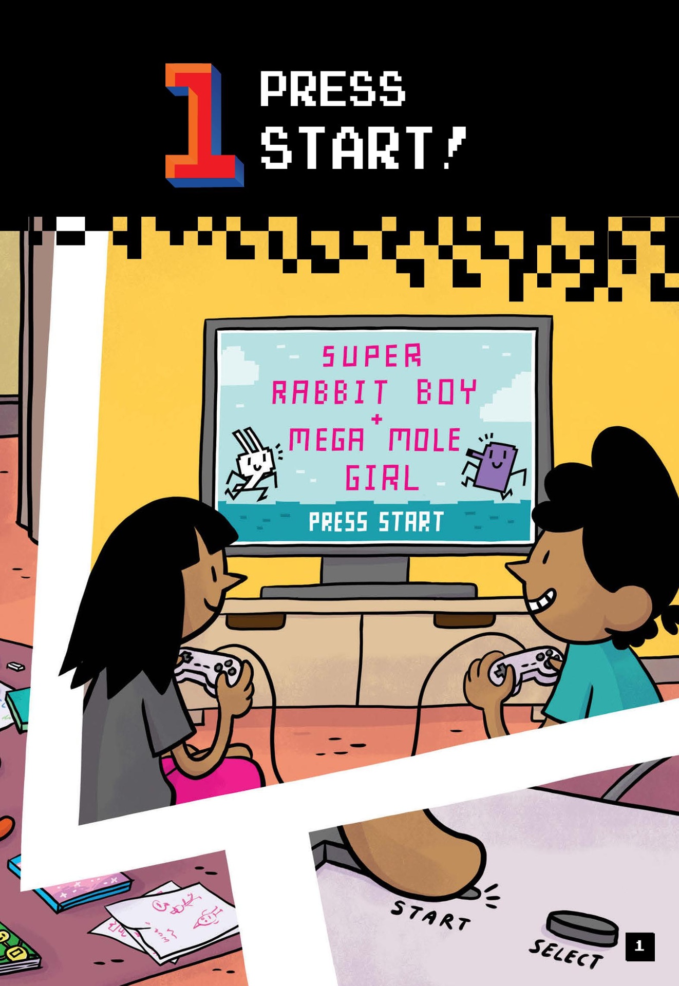 press start! - book 10 - super rabbit boyℹs team-up trouble! - Ảnh 8