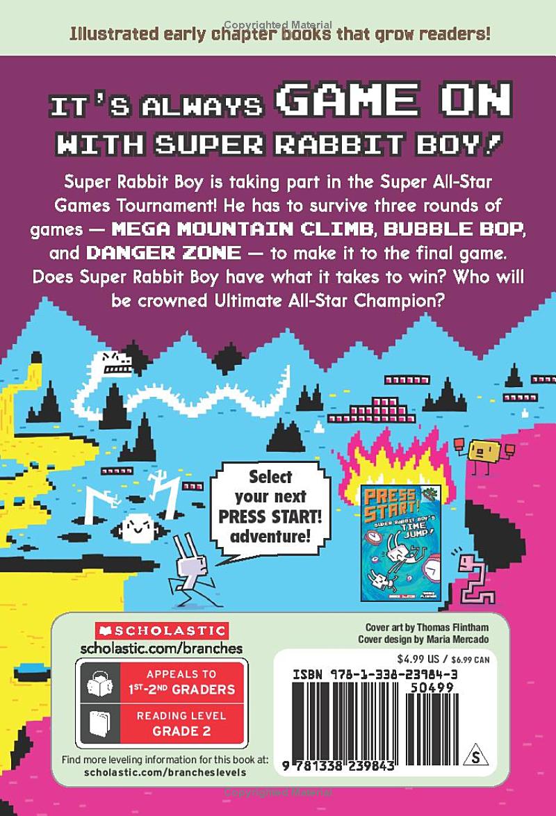 press start! - book 8 - super rabbit all-stars! - Ảnh 4