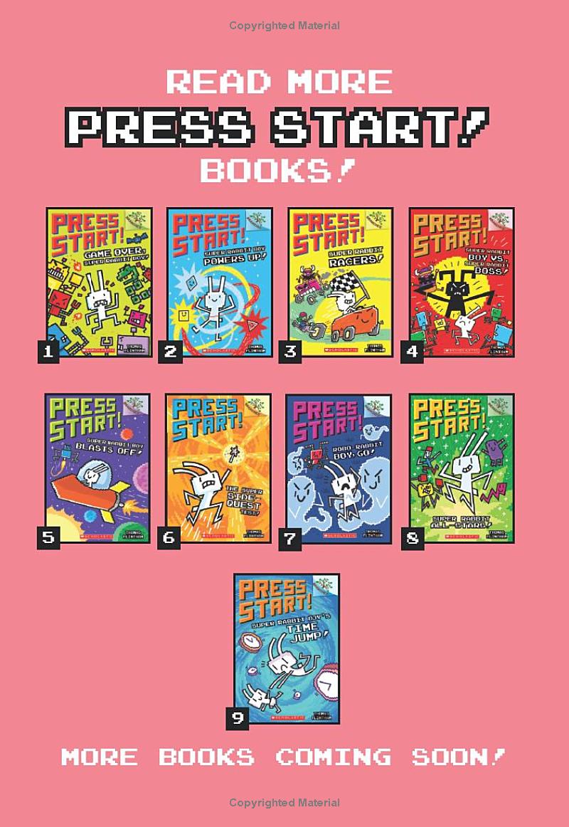 press start! - book 8 - super rabbit all-stars! - Ảnh 5