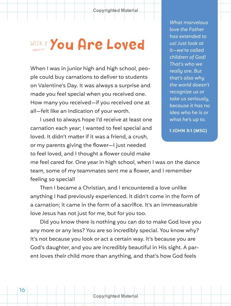 preteen devotional for girls - 52 weeks of encouraging devotions and scripture for tweens - Ảnh 12