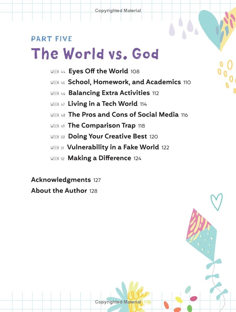 preteen devotional for girls - 52 weeks of encouraging devotions and scripture for tweens - Ảnh 7