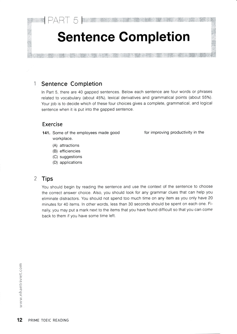 prime toeic - reading - Ảnh 5