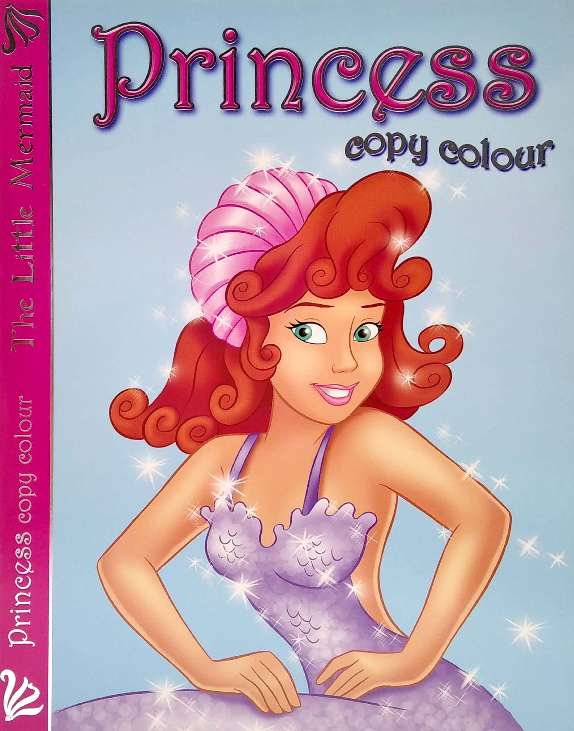 princess copy colour: little mermaid - Ảnh 2