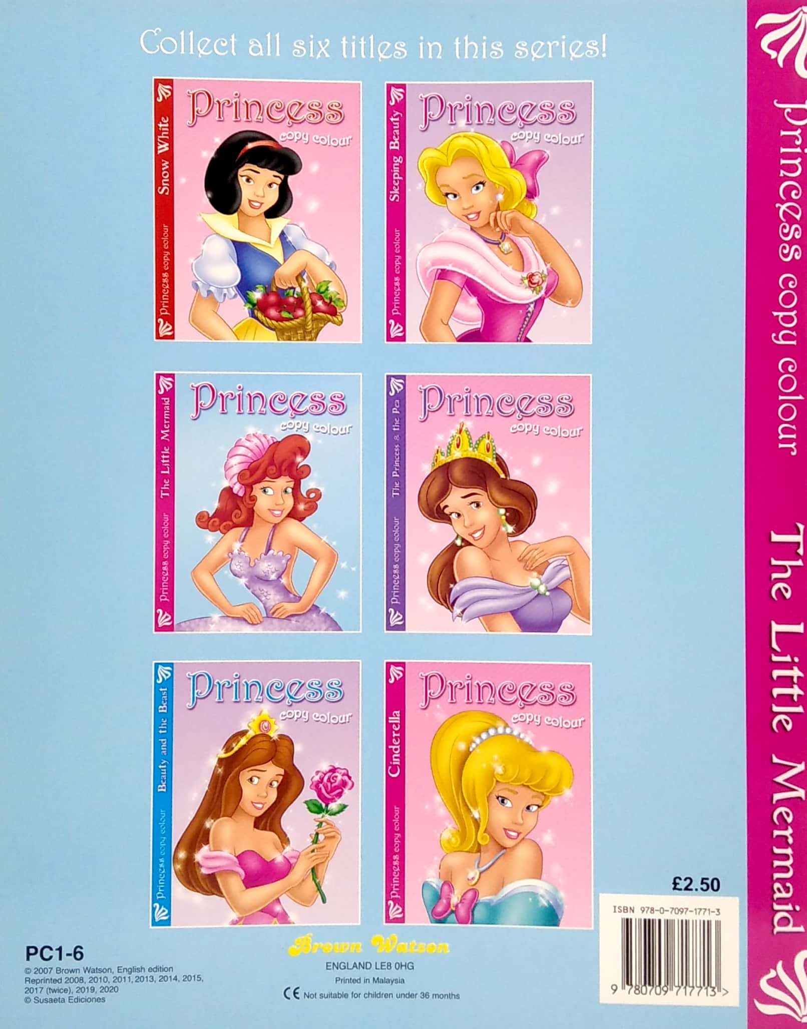 princess copy colour: little mermaid - Ảnh 7