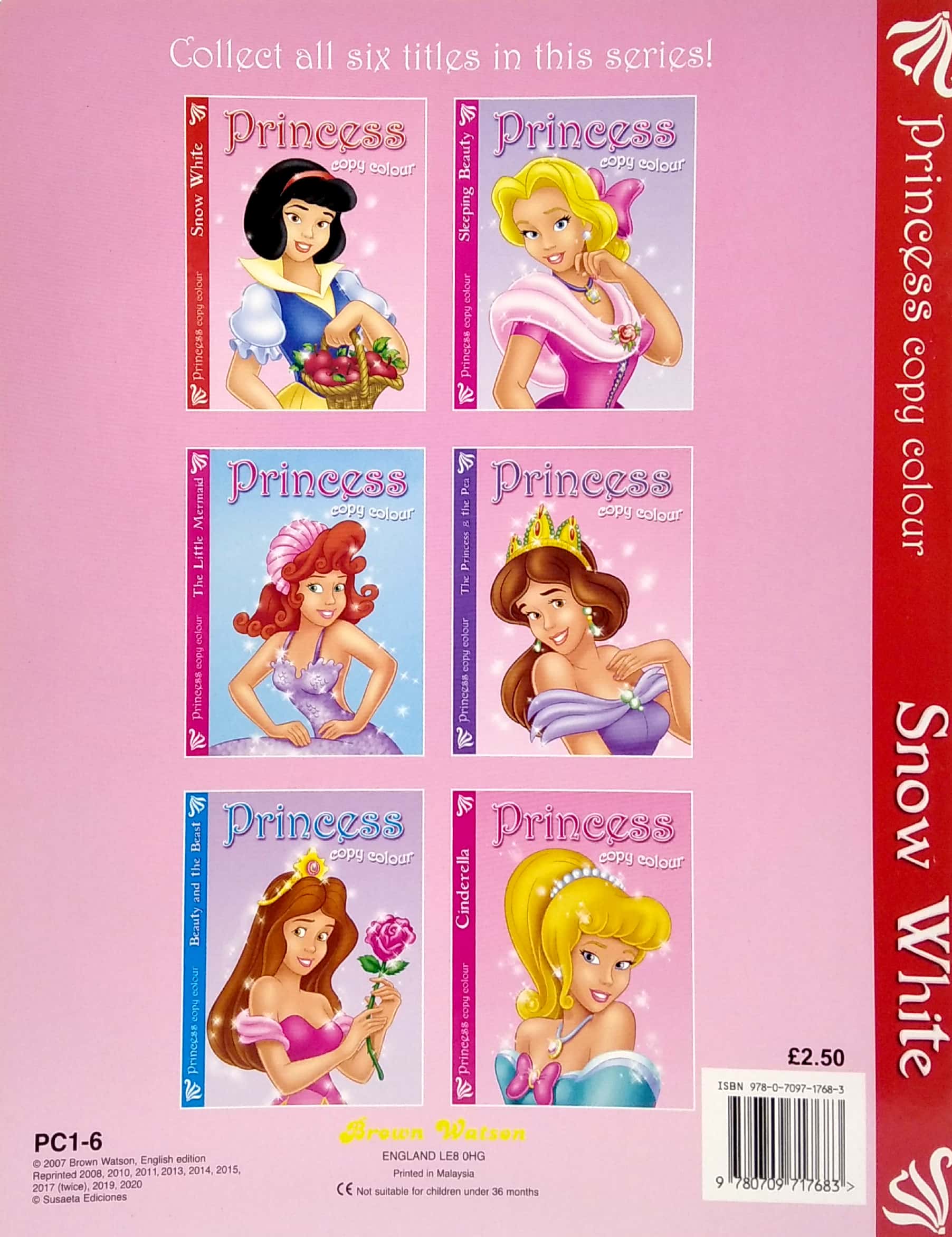 princess copy colour: snow white - Ảnh 6