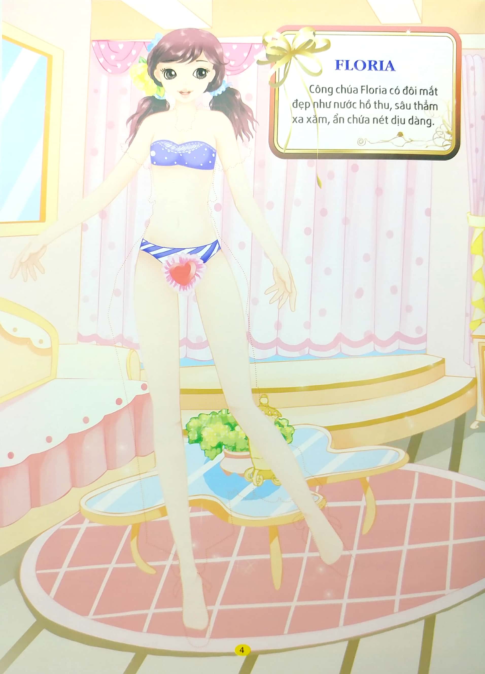 princess sticker - dán hình công chúa - công chúa hoàn mỹ - Ảnh 4