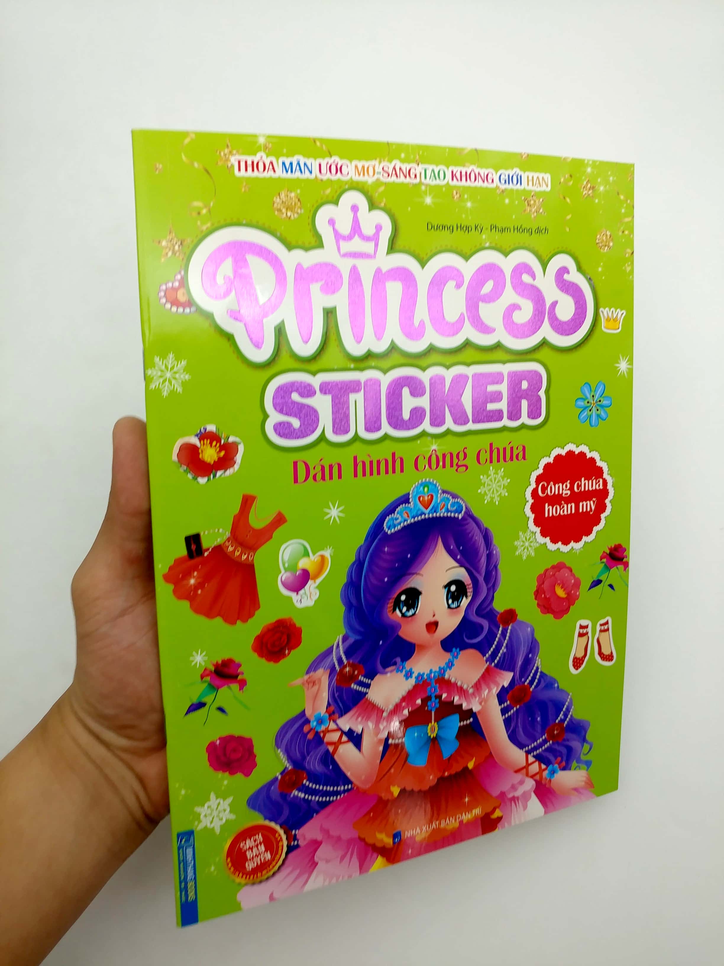 princess sticker - dán hình công chúa - công chúa hoàn mỹ - Ảnh 8