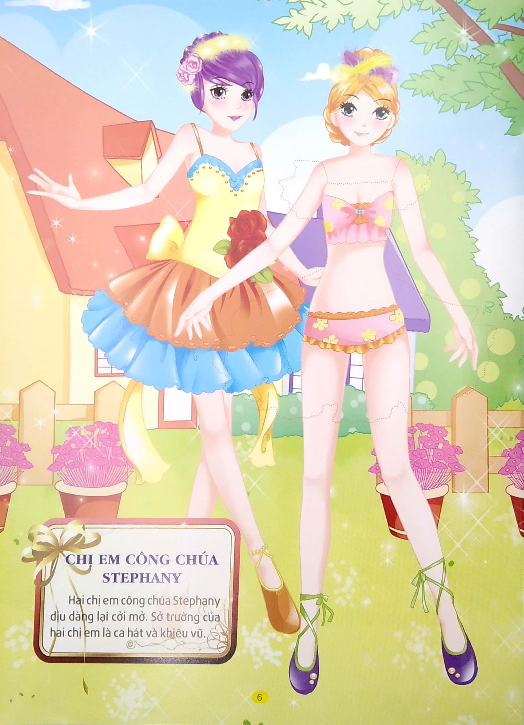 princess sticker - dán hình công chúa - công chúa mỹ lệ - Ảnh 5