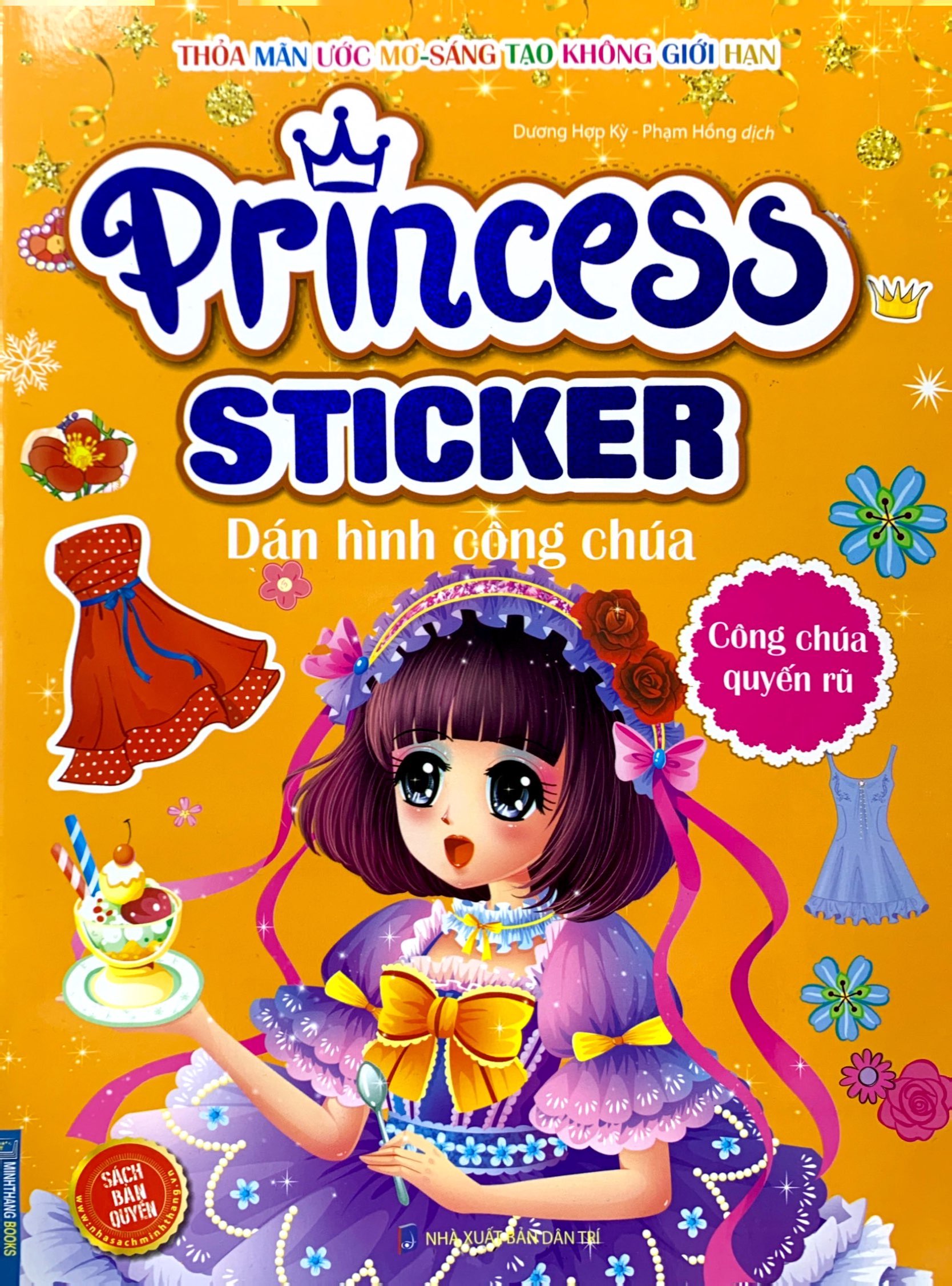 princess sticker - dán hình công chúa - công chúa quyến rũ - Ảnh 2