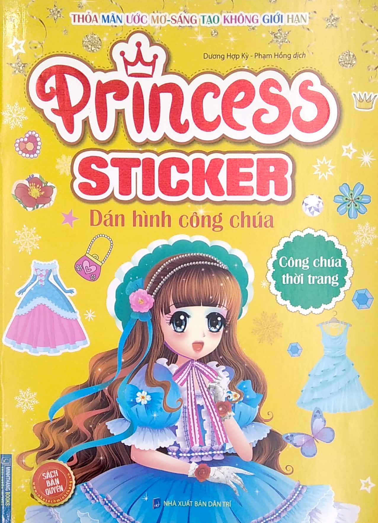princess sticker - dán hình công chúa - công chúa thời trang - Ảnh 2