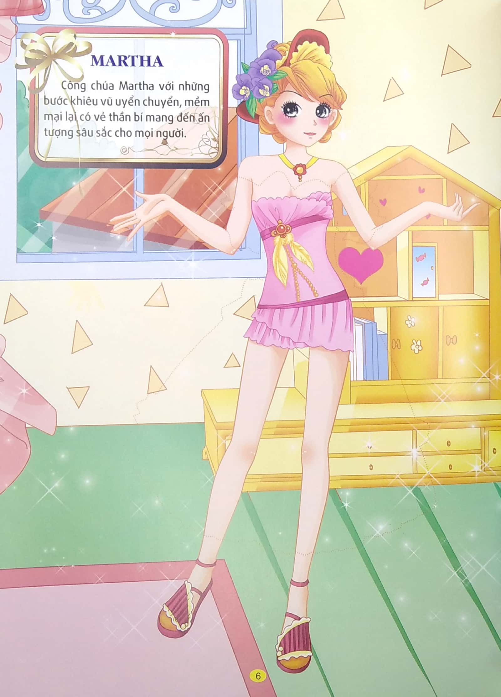 princess sticker - dán hình công chúa - công chúa xinh xắn - Ảnh 5