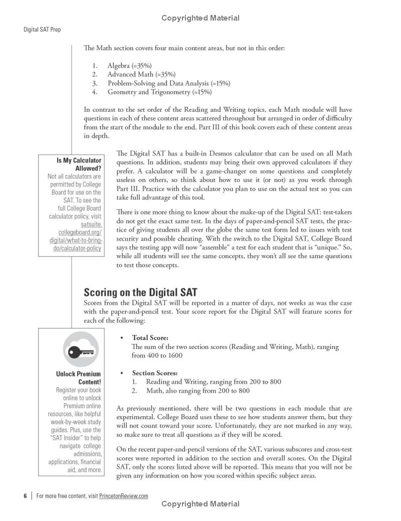 princeton review digital sat premium prep, 2025 - Ảnh 14