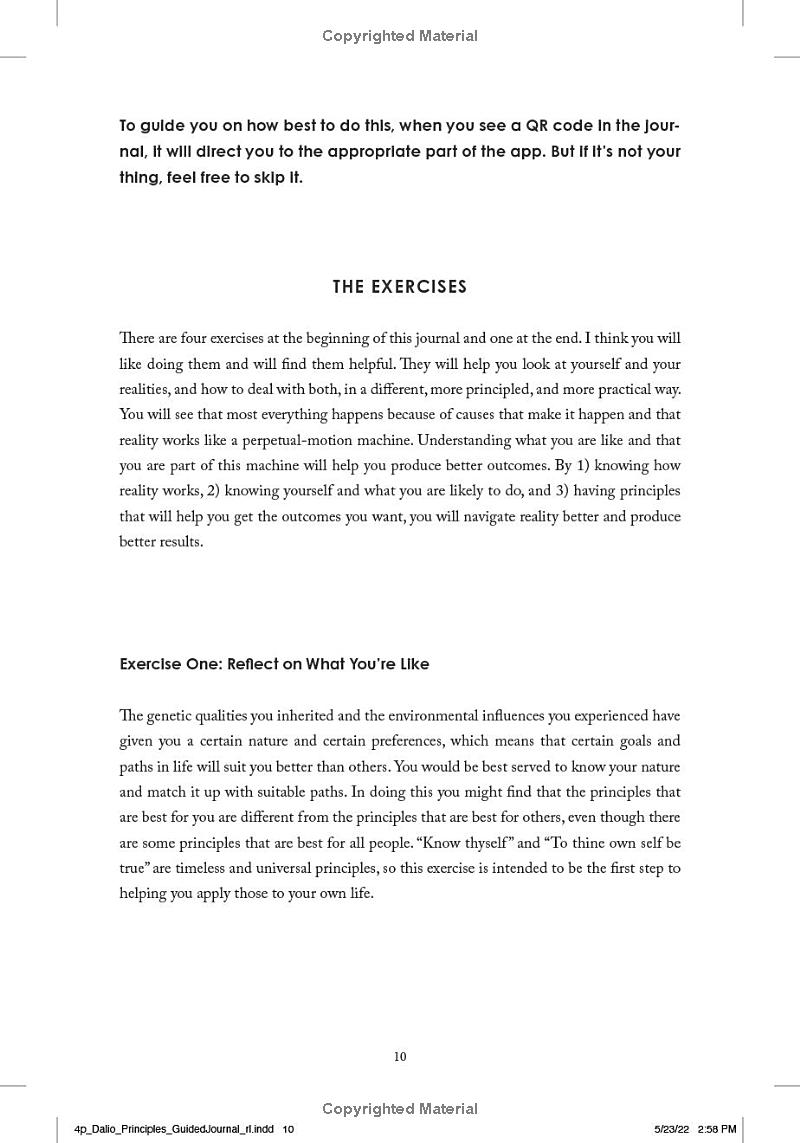 principles: your guided journal (create your own principles to get the work and life you want) - Ảnh 10