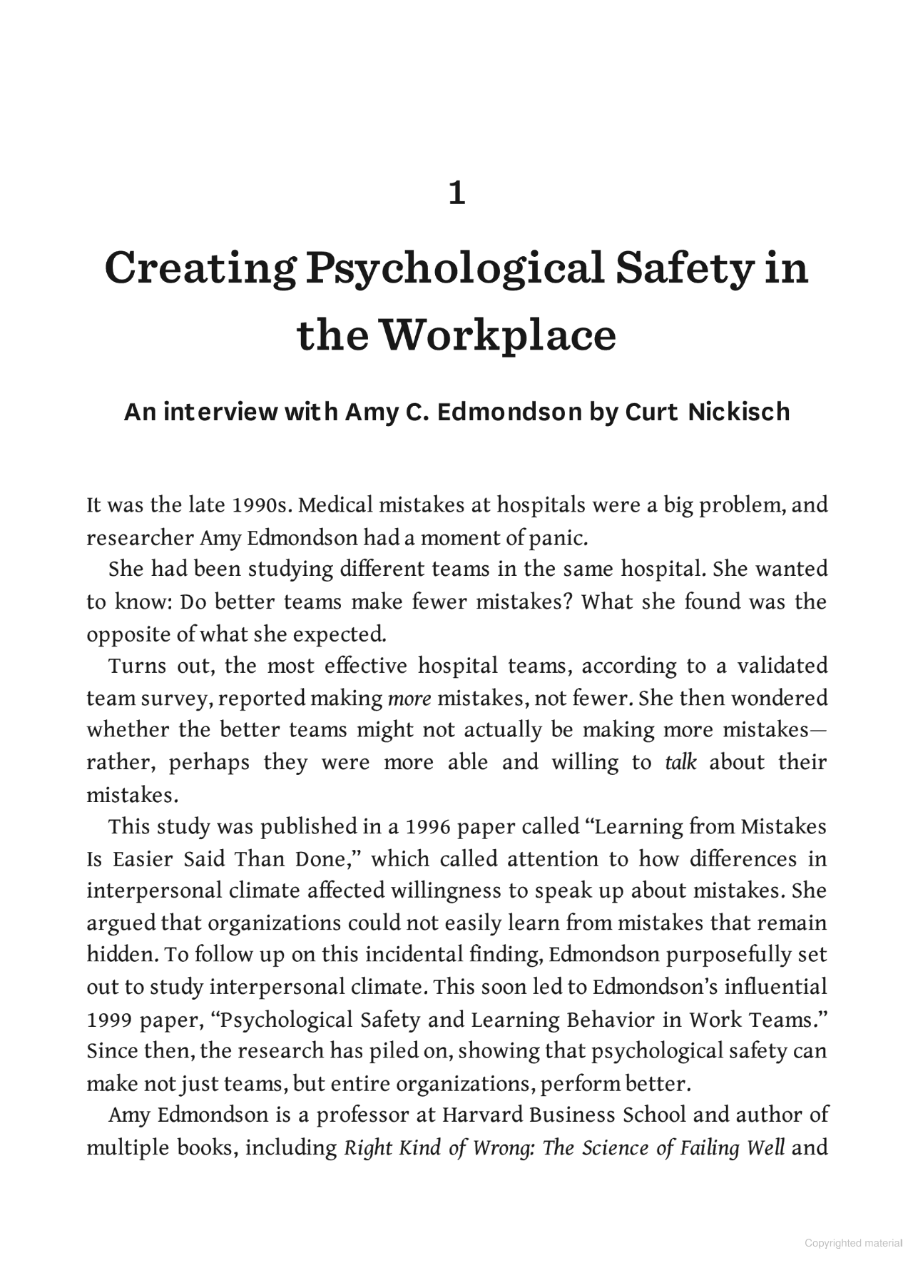Psychological Safety (HBR Emotional Intelligence Series) - Ảnh 3
