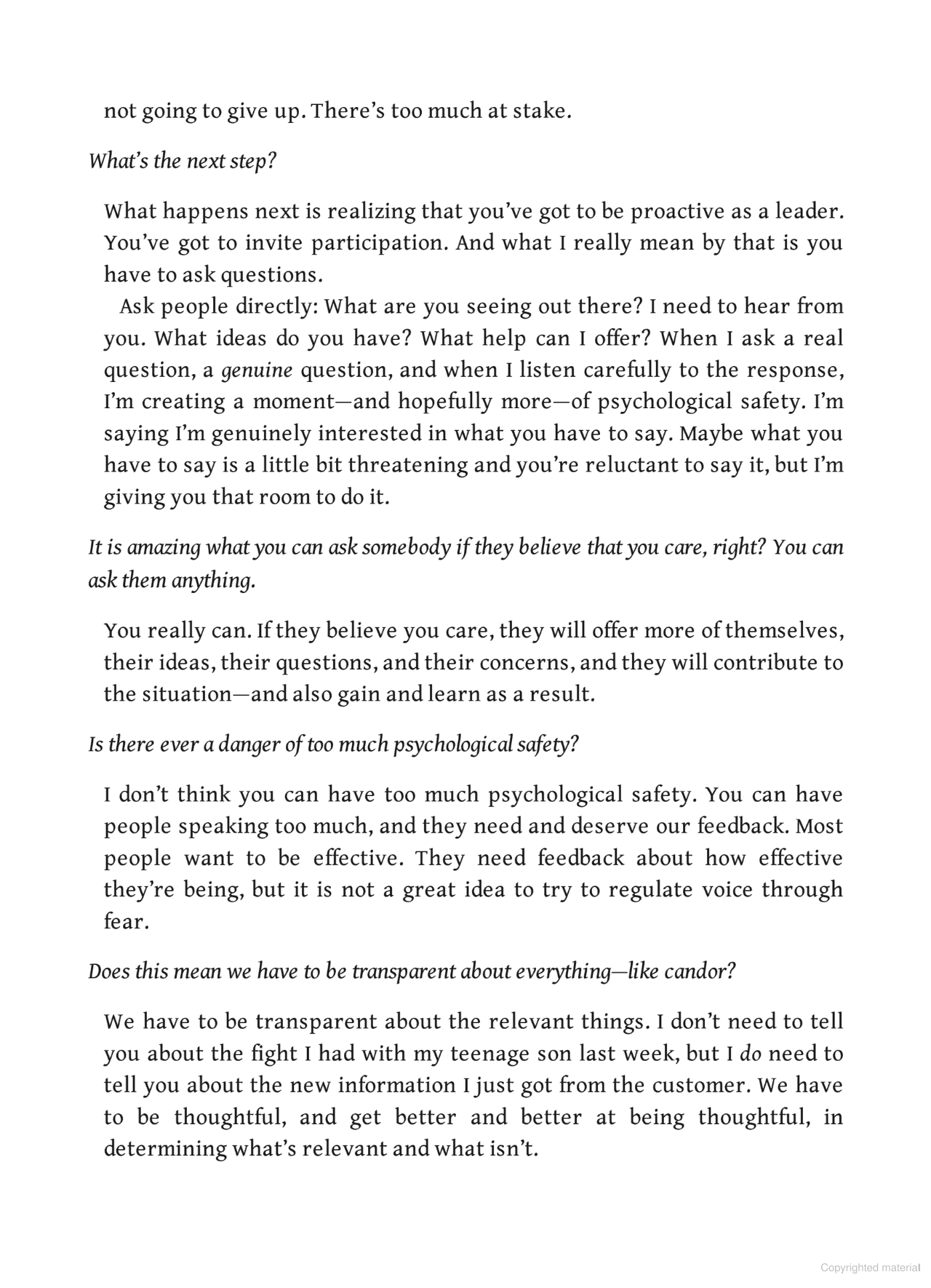 Psychological Safety (HBR Emotional Intelligence Series) - Ảnh 8