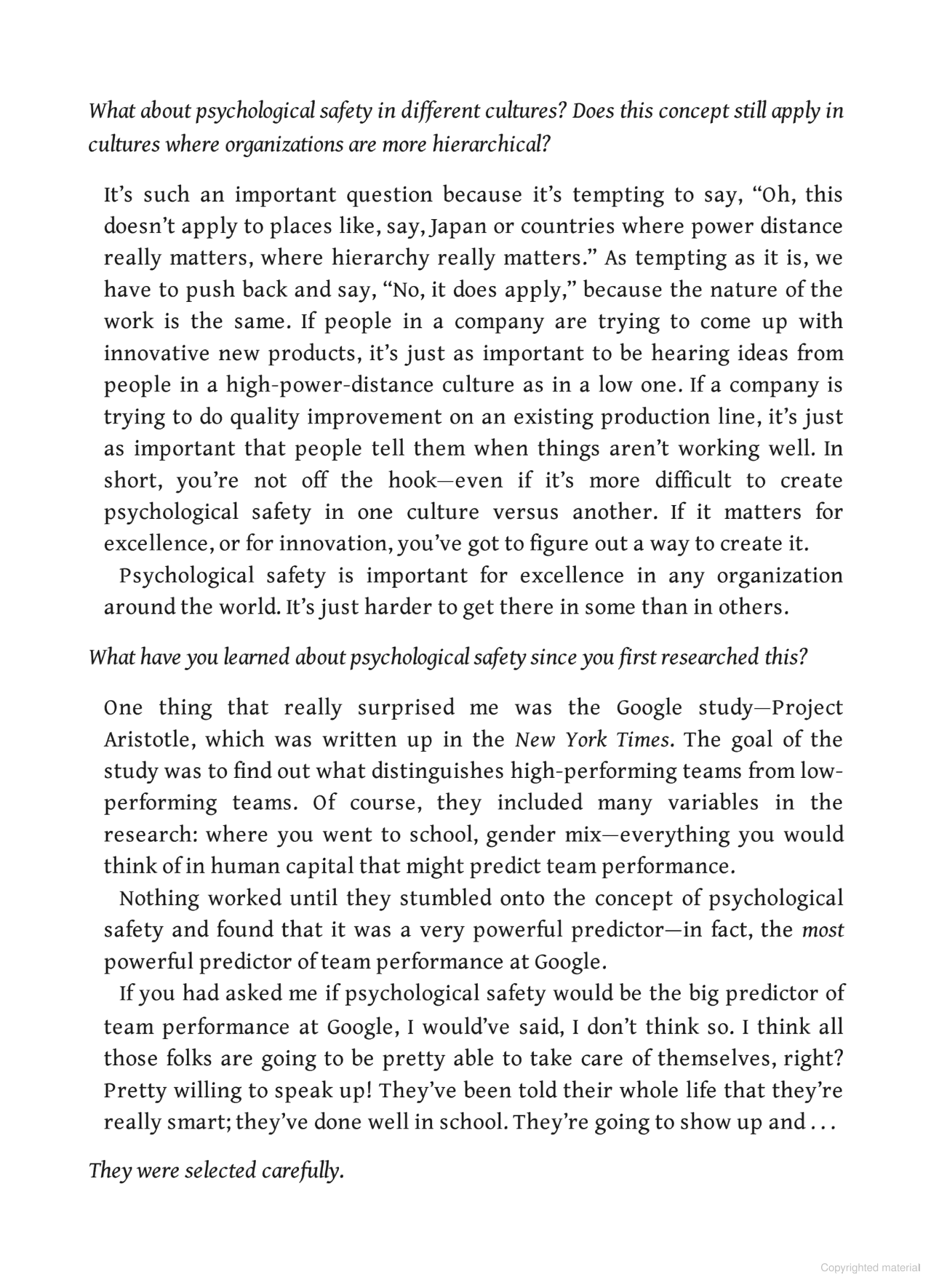 Psychological Safety (HBR Emotional Intelligence Series) - Ảnh 9