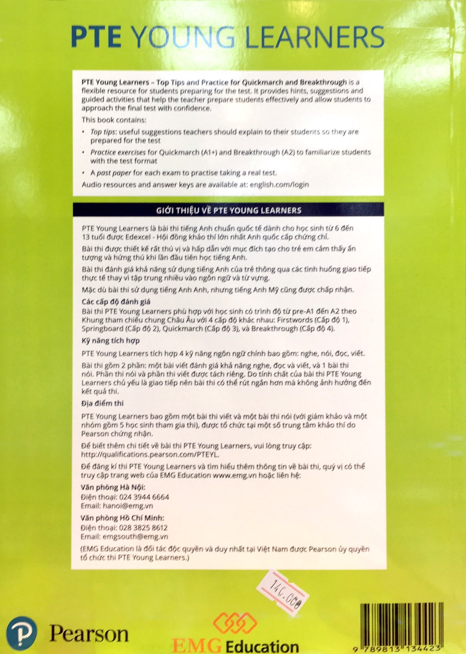 pte young learners quickmarch & breakthrough vietnam - Ảnh 12