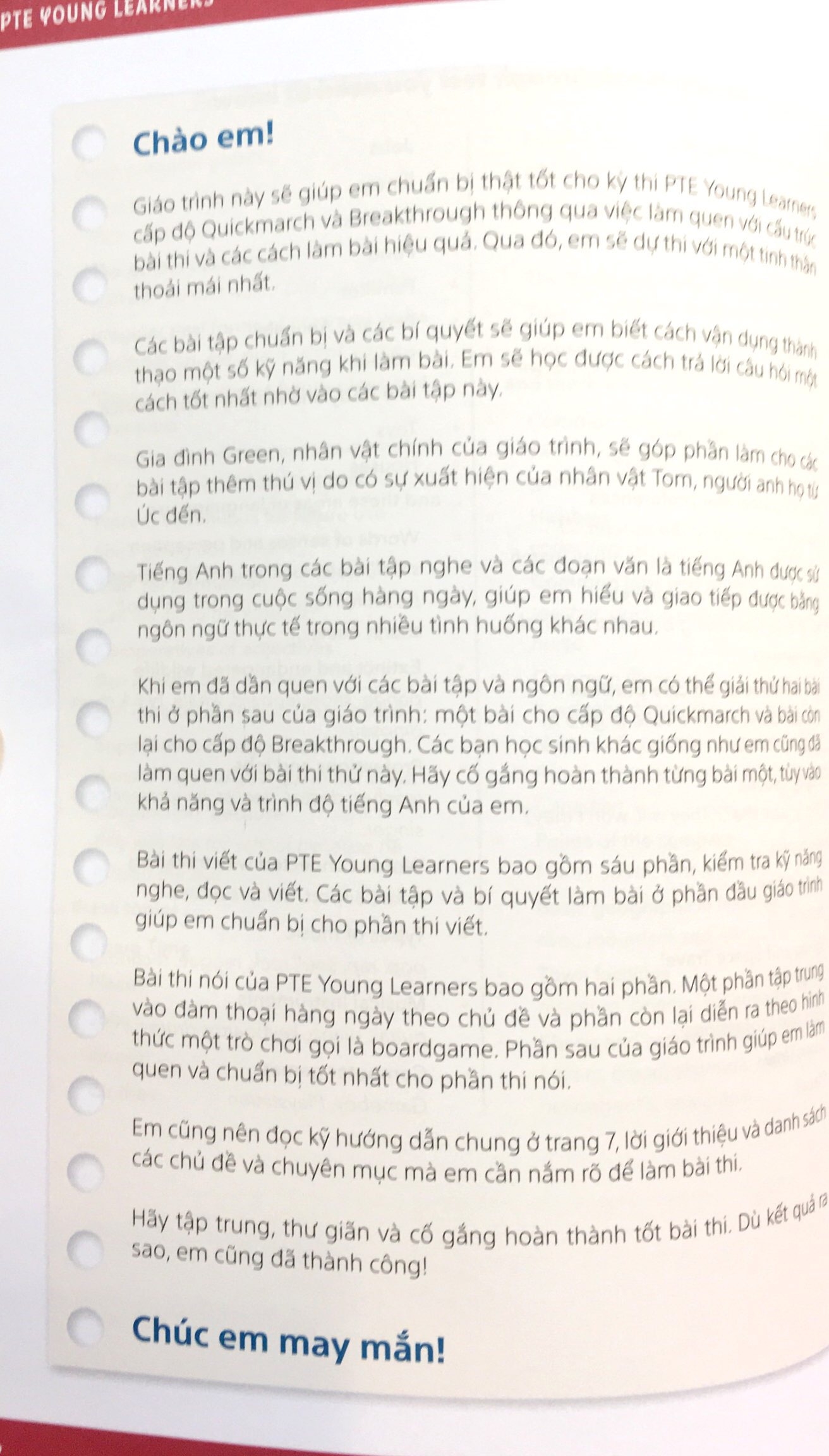 pte young learners quickmarch & breakthrough vietnam - Ảnh 4