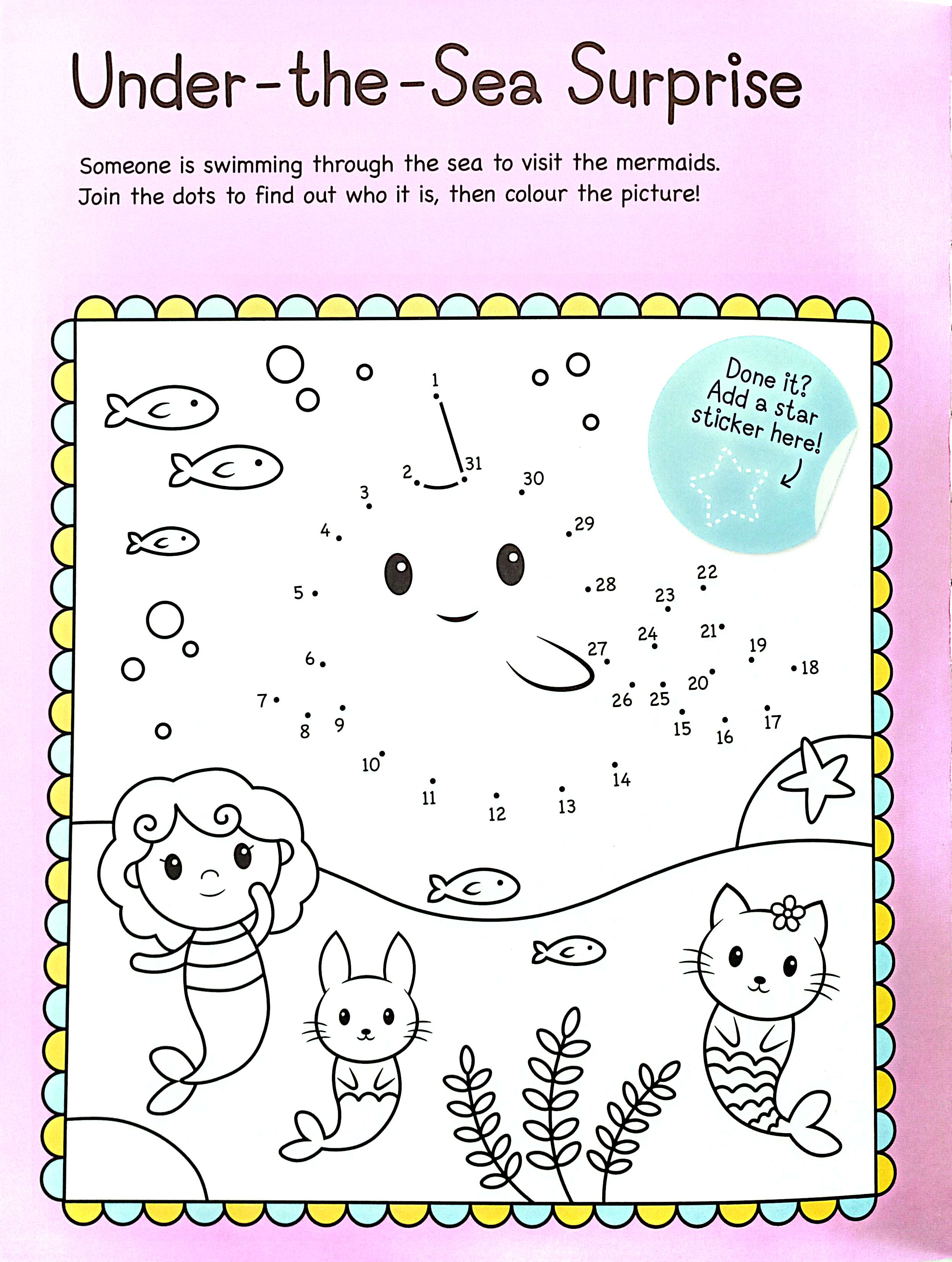 puffy sticker - mermaids - Ảnh 5