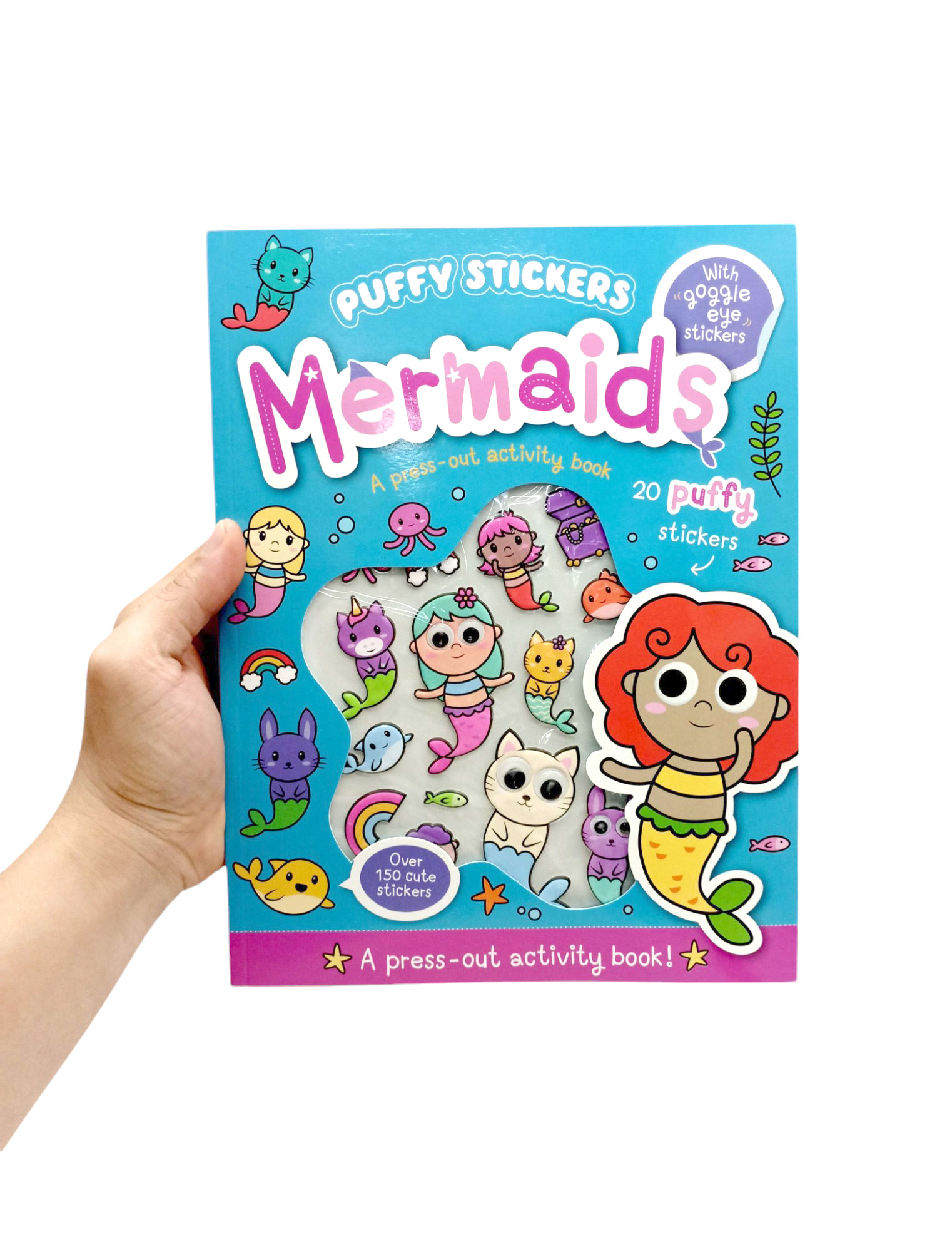 puffy sticker - mermaids - Ảnh 7