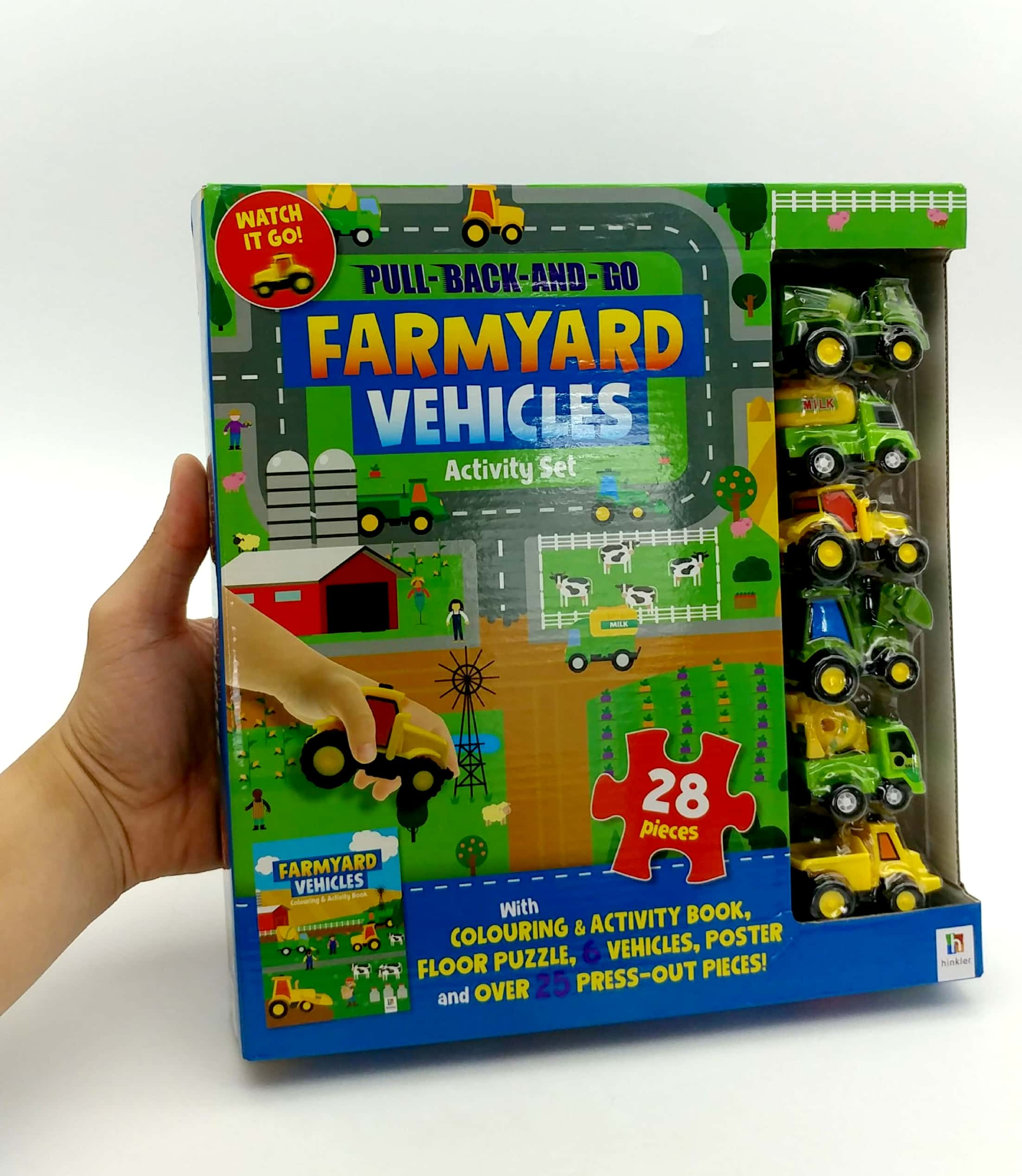 pull-back-and-go: farmyard vehicles - Ảnh 10