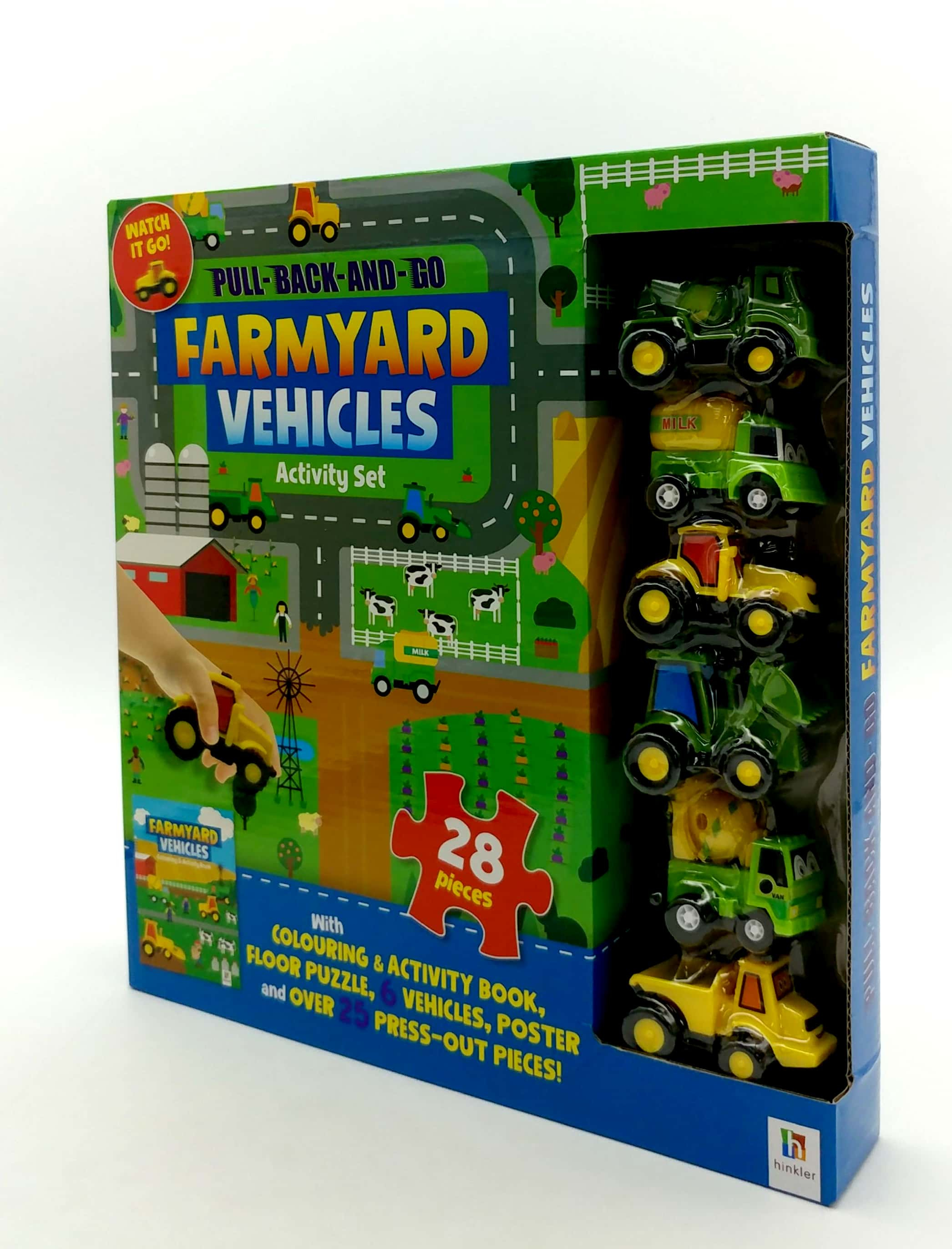 pull-back-and-go: farmyard vehicles - Ảnh 3