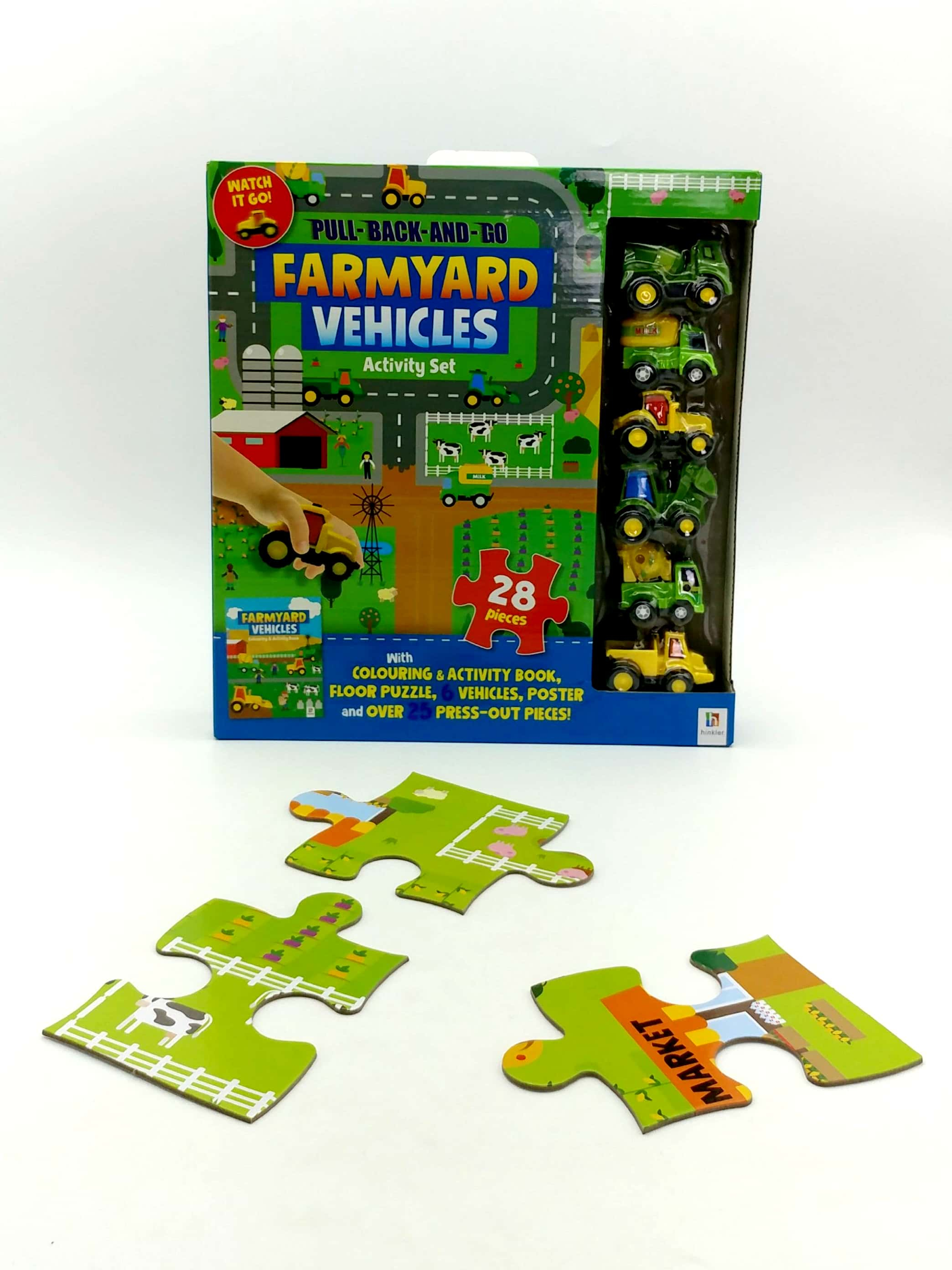 pull-back-and-go: farmyard vehicles - Ảnh 5