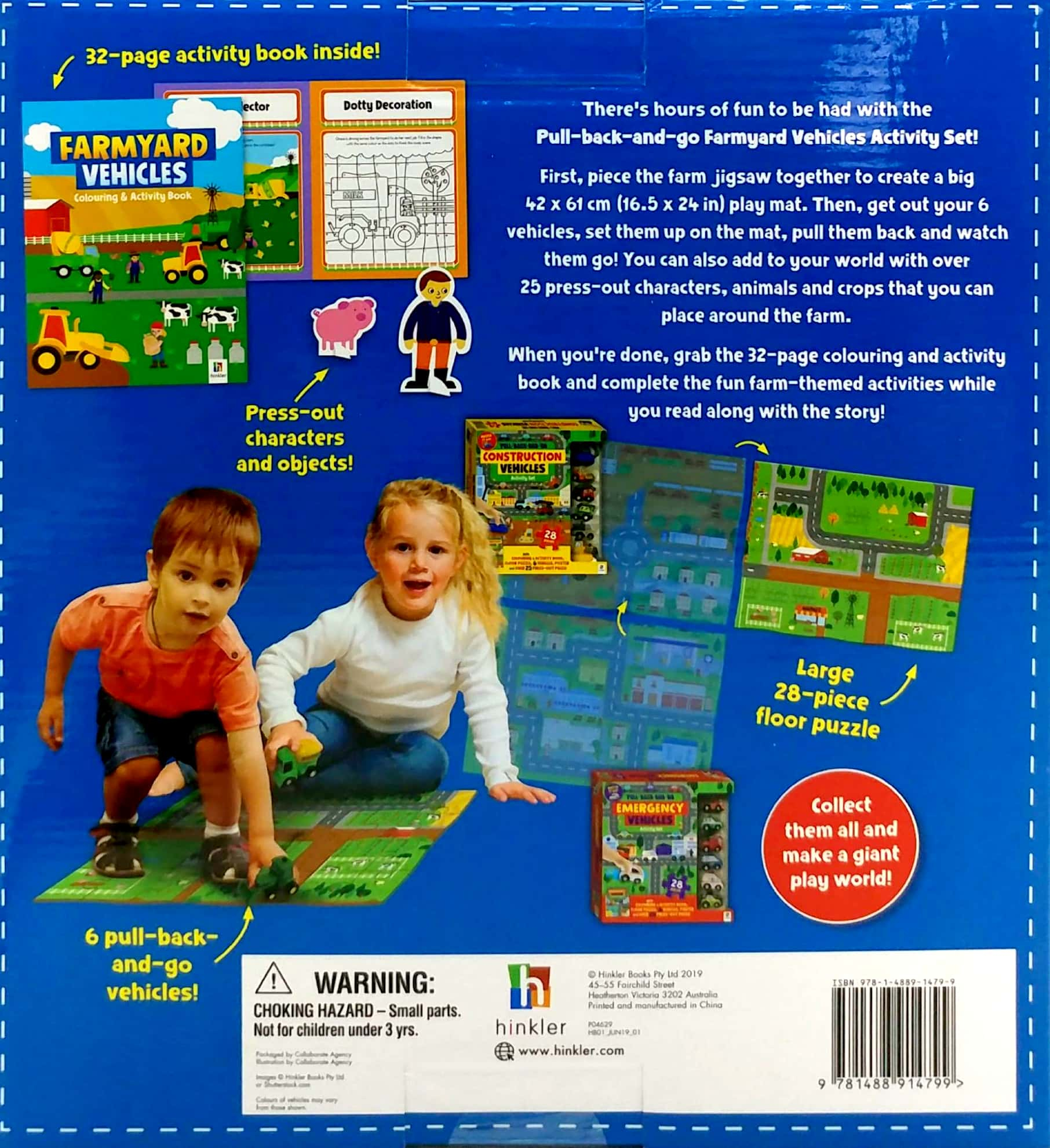 pull-back-and-go: farmyard vehicles - Ảnh 9