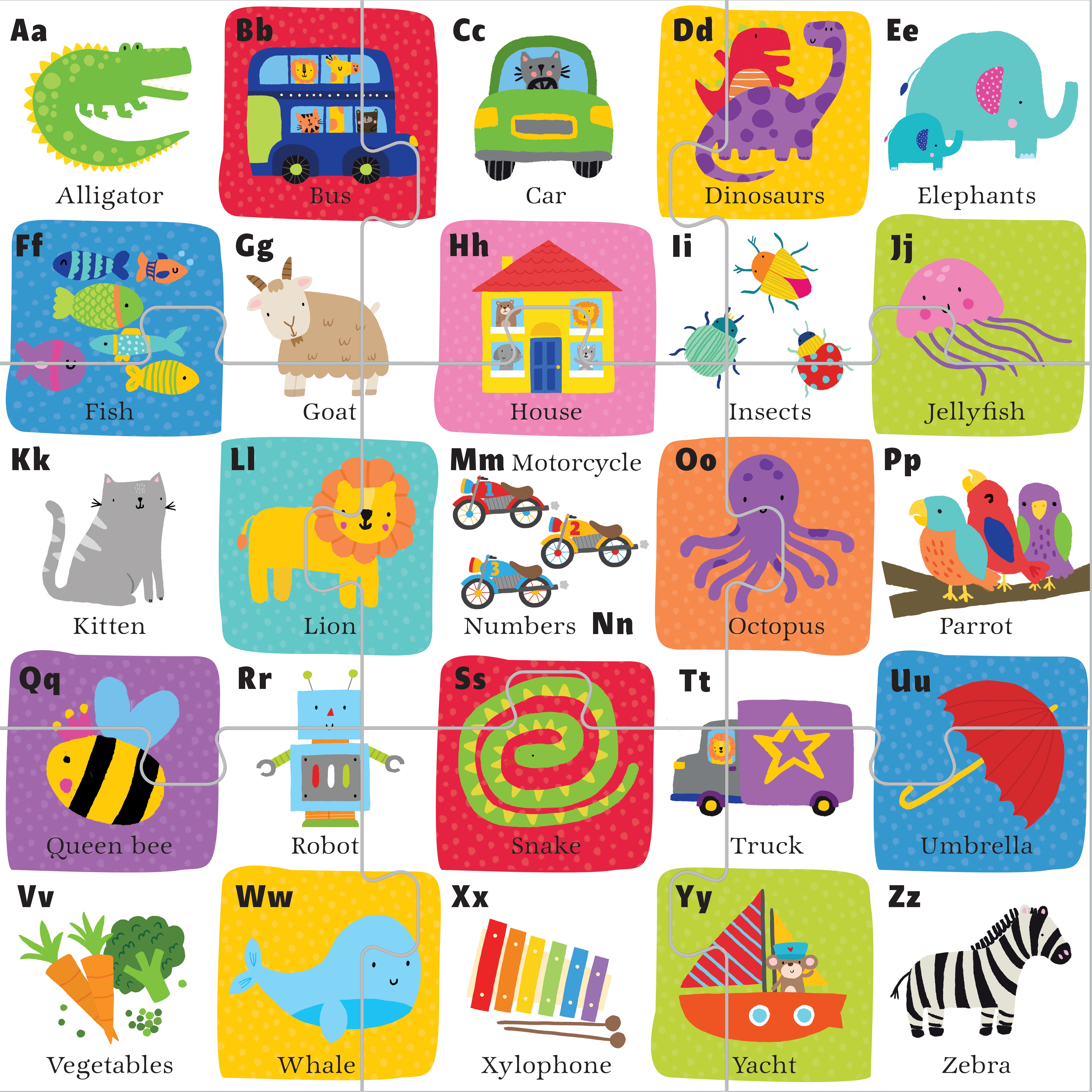 puzzle play set: alphabet - Ảnh 5