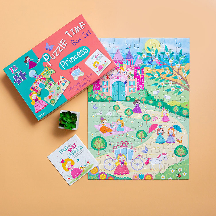 puzzle time box set: princess - Ảnh 11