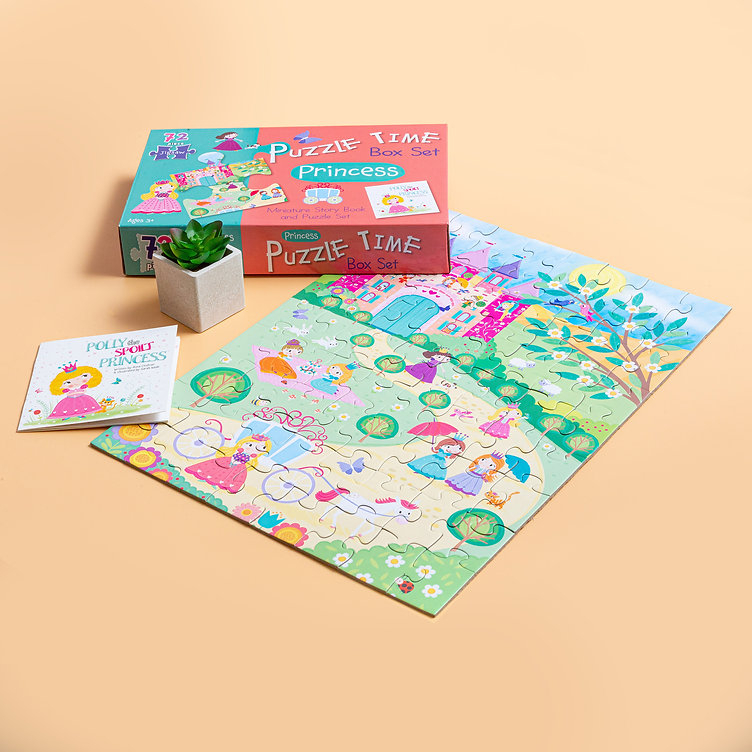 puzzle time box set: princess - Ảnh 13