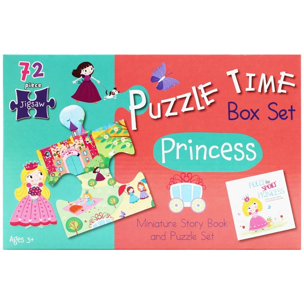 puzzle time box set: princess - Ảnh 2