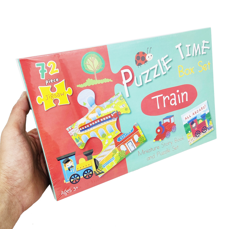 puzzle time box set: train - Ảnh 8