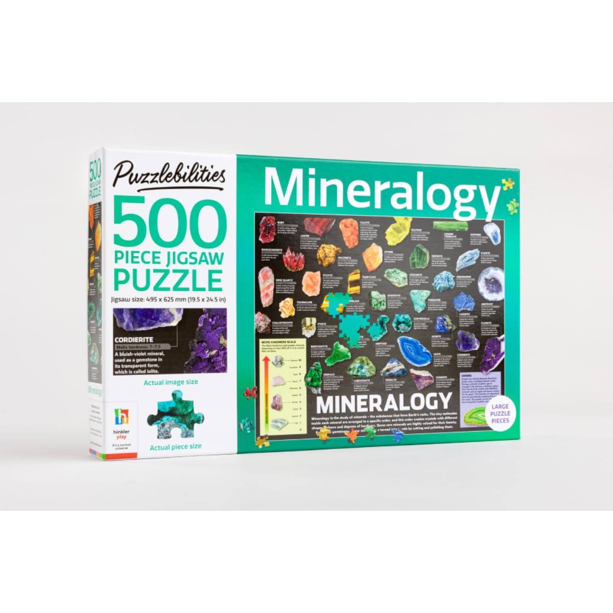 puzzlebilities mineralogy 500-piece jigsaw - Ảnh 3