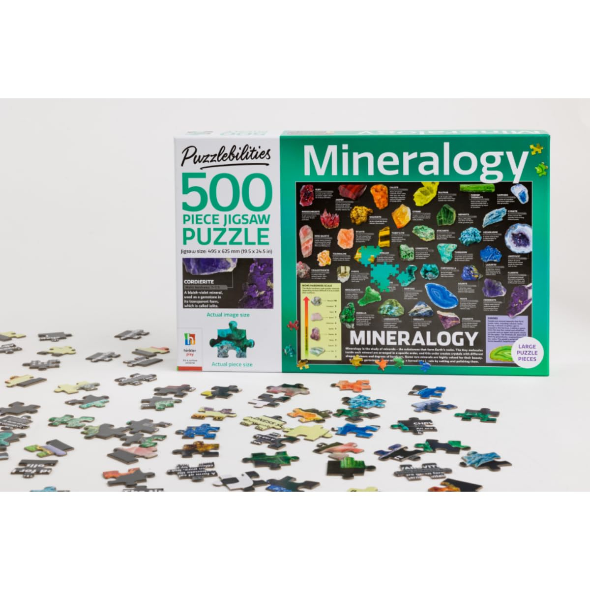 puzzlebilities mineralogy 500-piece jigsaw - Ảnh 4