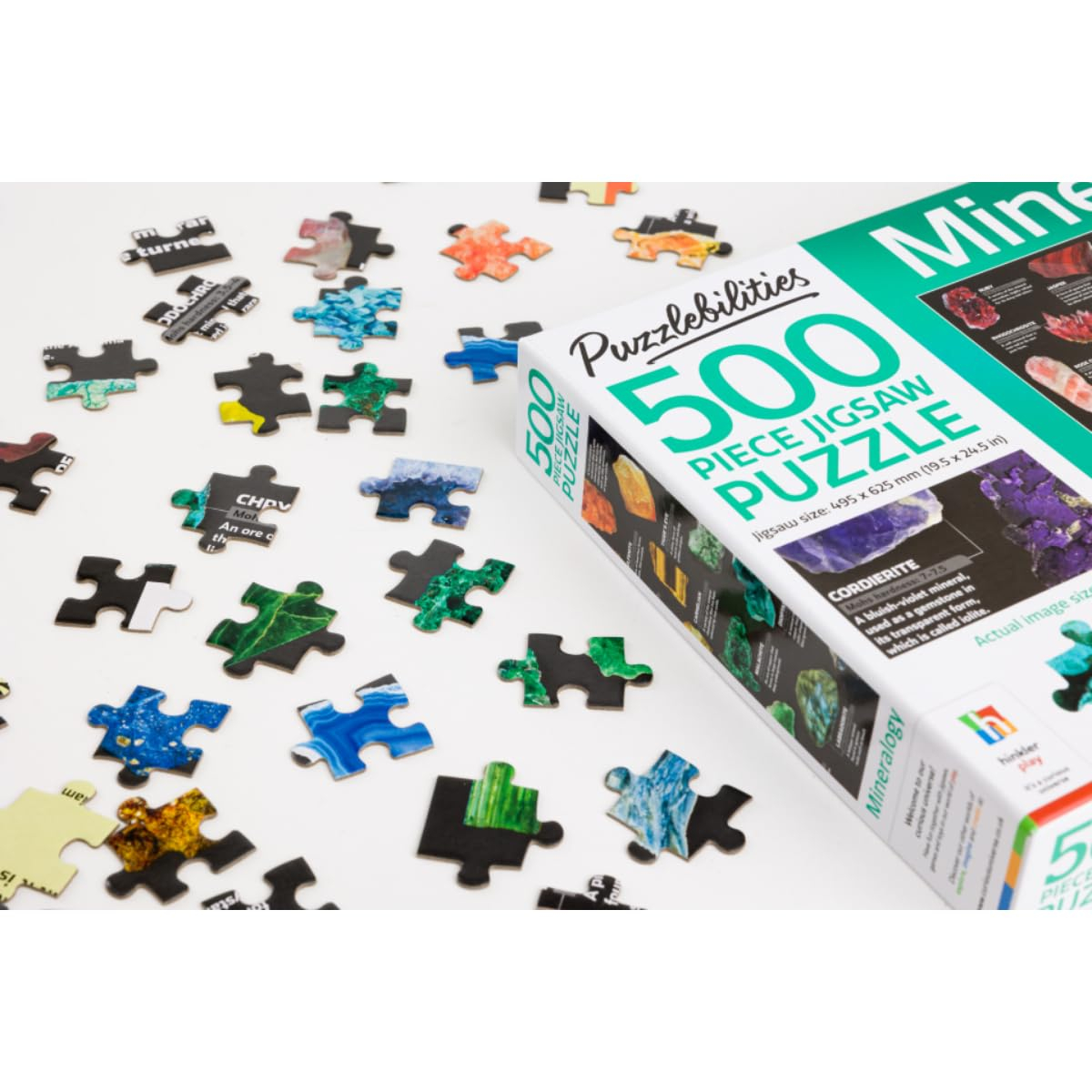 puzzlebilities mineralogy 500-piece jigsaw - Ảnh 5