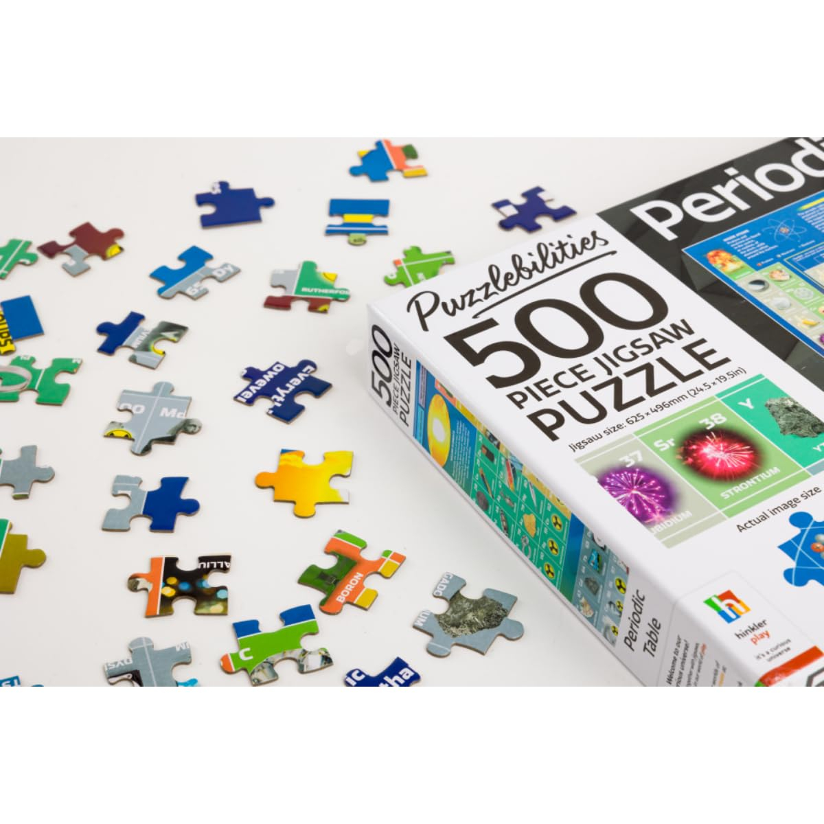 puzzlebilities periodic table 500-piece jigsaw - Ảnh 5