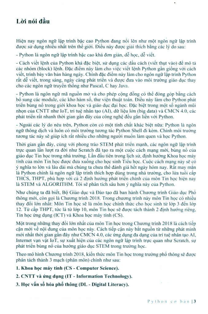 python cơ bản (tái bản 2023) - Ảnh 3