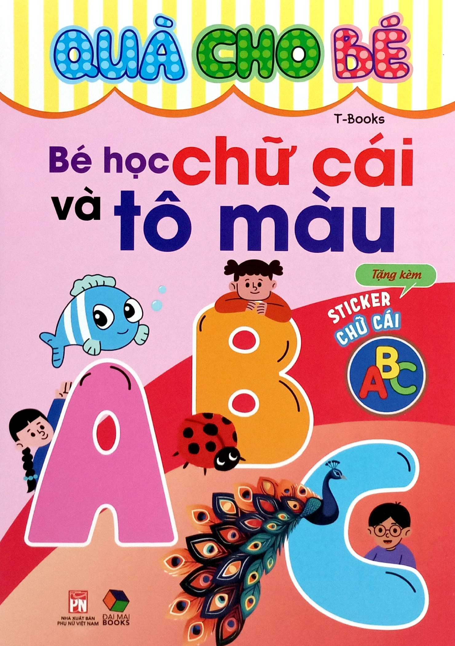 quà cho bé - bé học chữ cái và tô màu - Ảnh 2