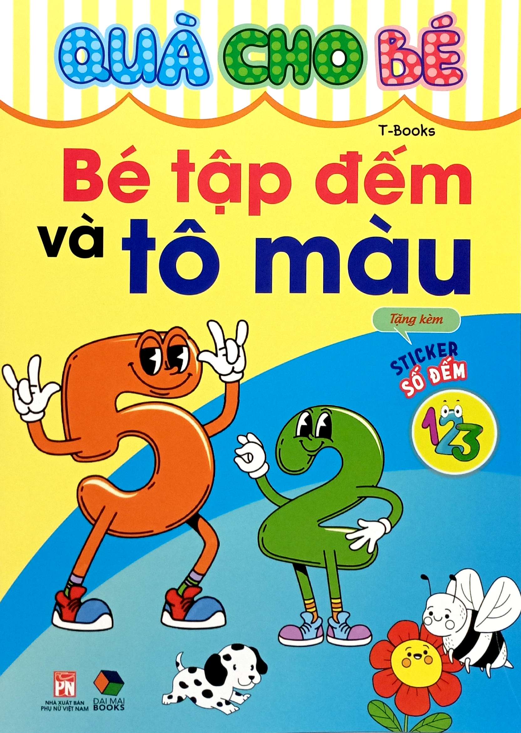 quà cho bé - bé tập đếm và tô màu - Ảnh 2