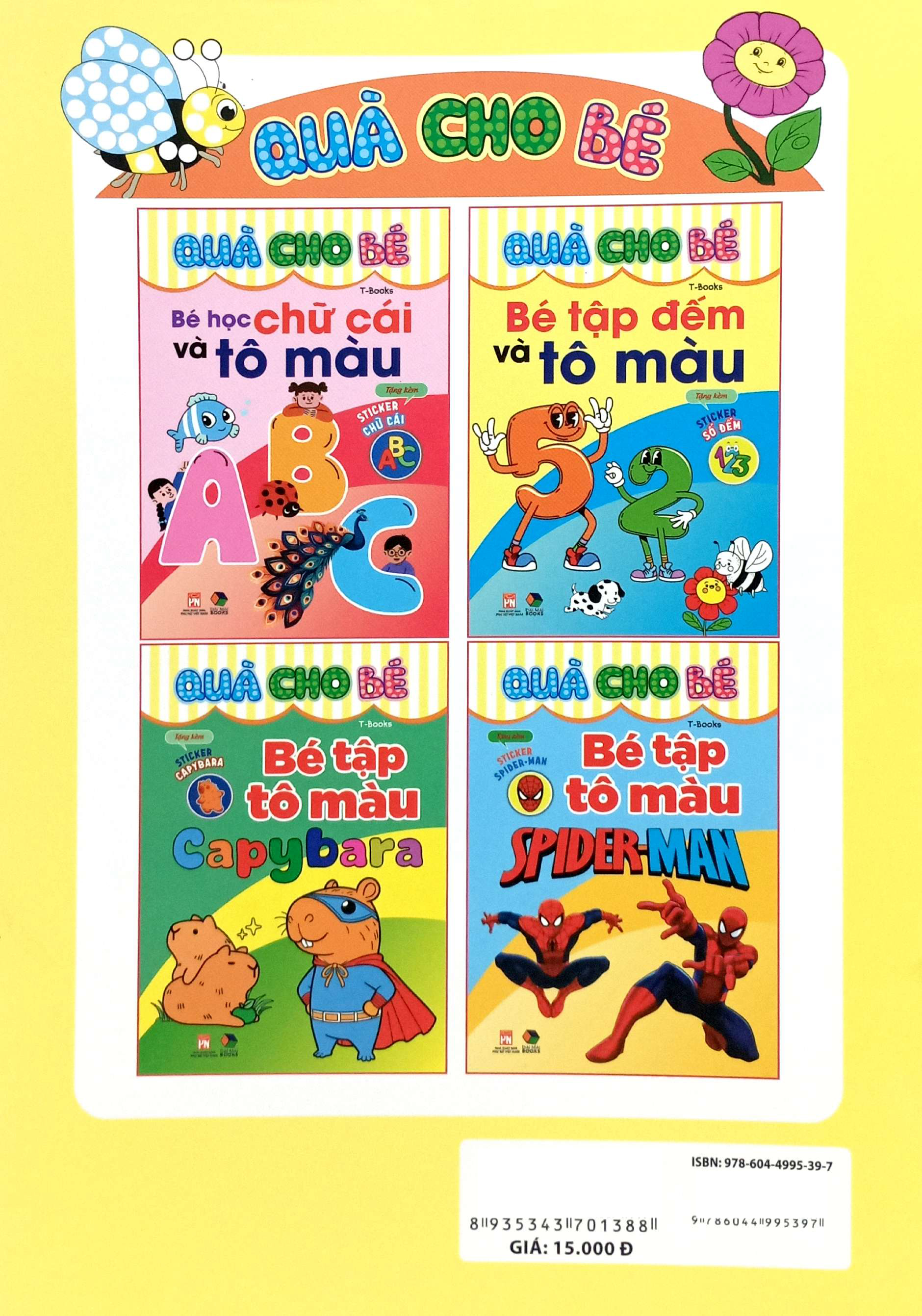 quà cho bé - bé tập đếm và tô màu - Ảnh 6