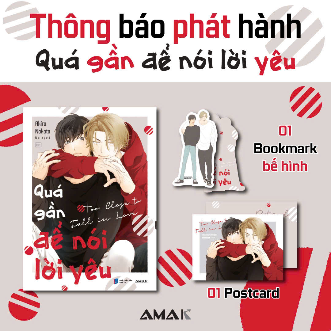 Quá Gần Để Nói Lời Yêu - Too Close To Fall In Love - Tặng Kèm Bookmark + Postcard - Ảnh 2
