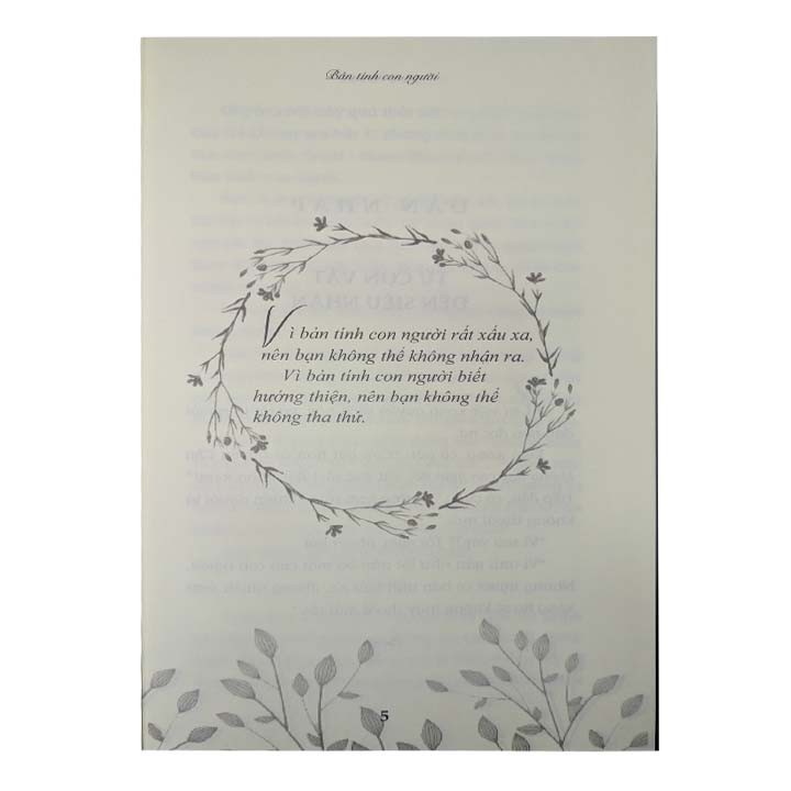 quà tặng tâm hồn - bản tính con người - Ảnh 4